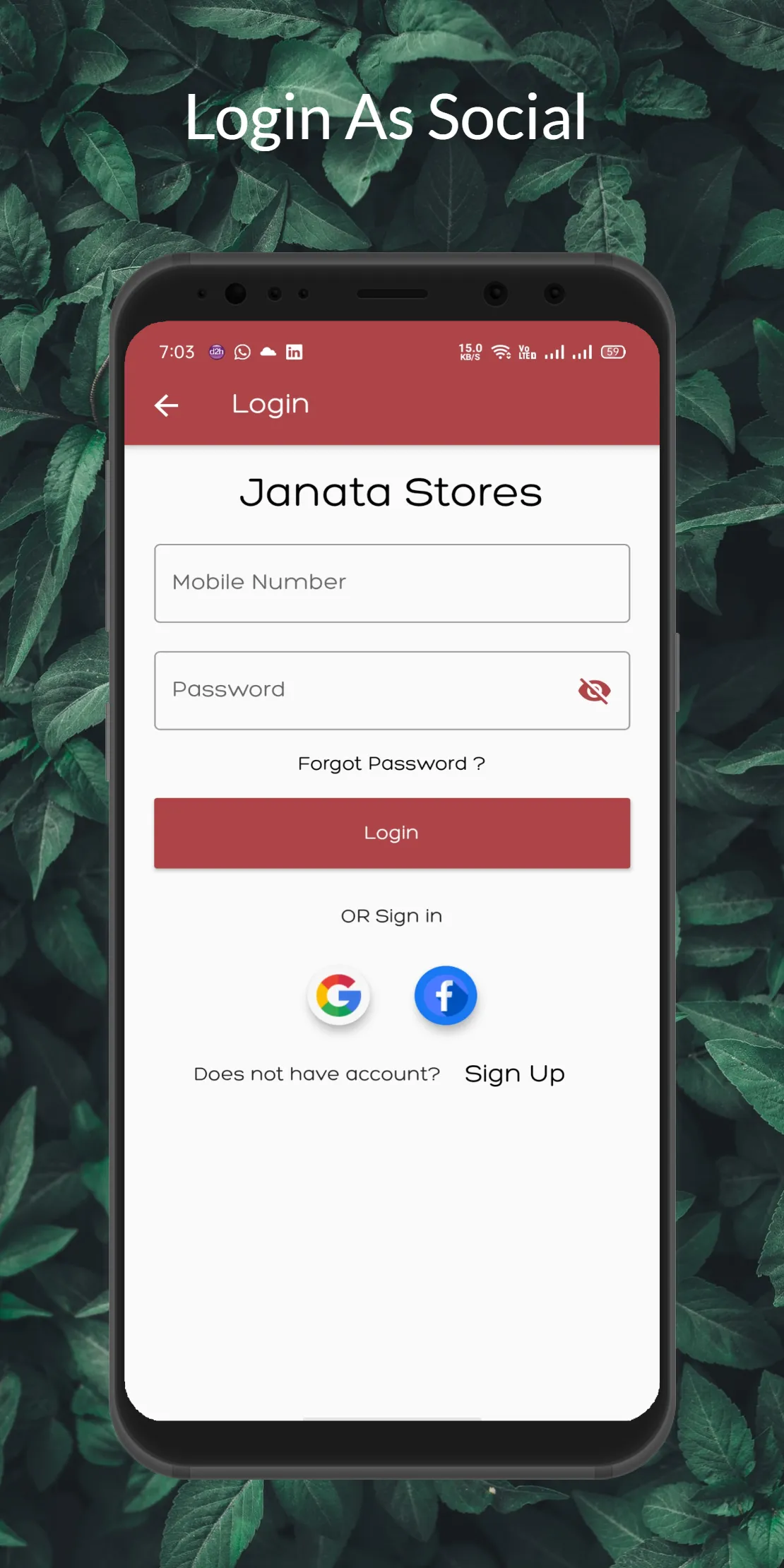 Janata Stores | Indus Appstore | Screenshot