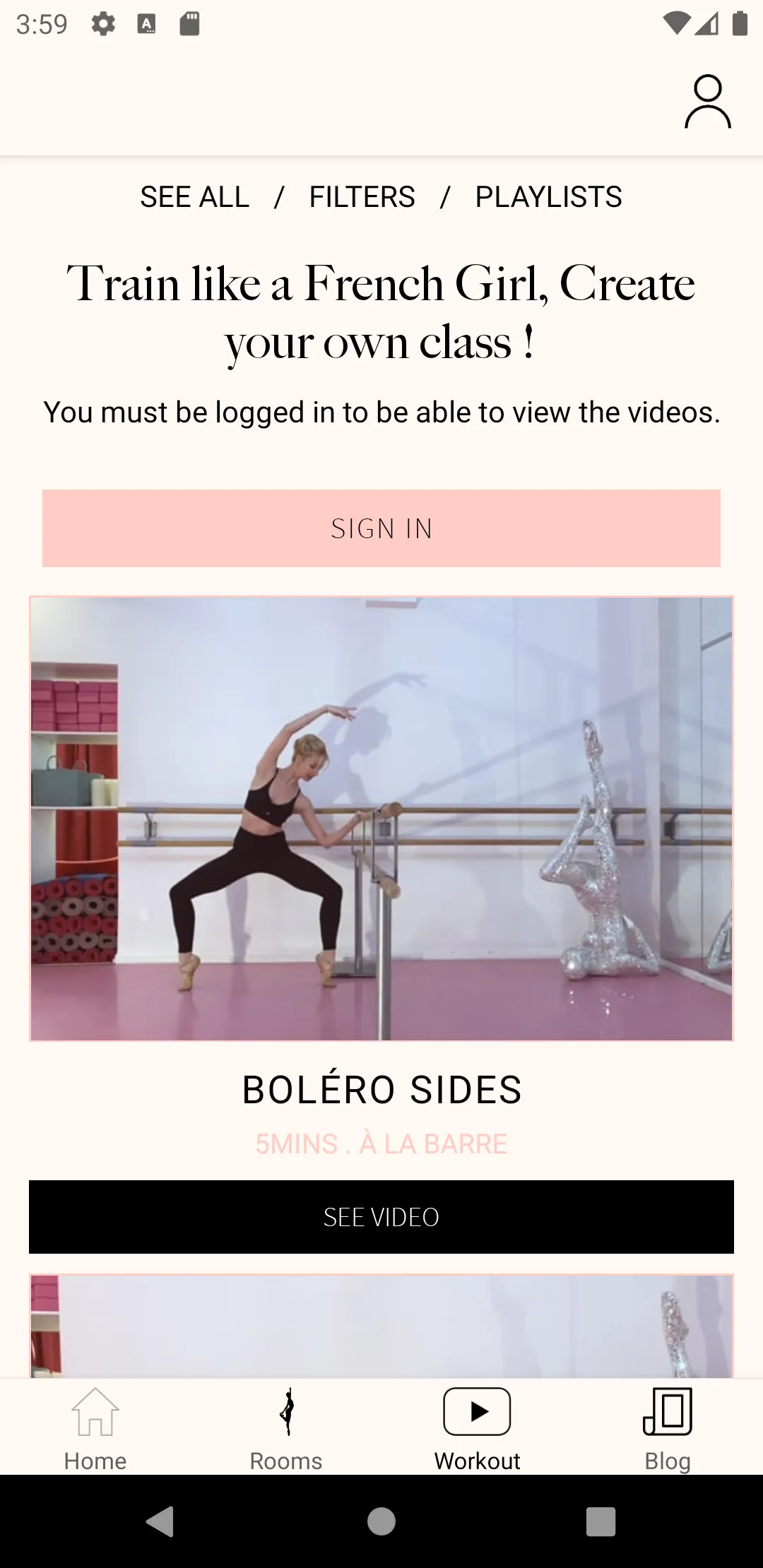 Fit'Ballet | Indus Appstore | Screenshot