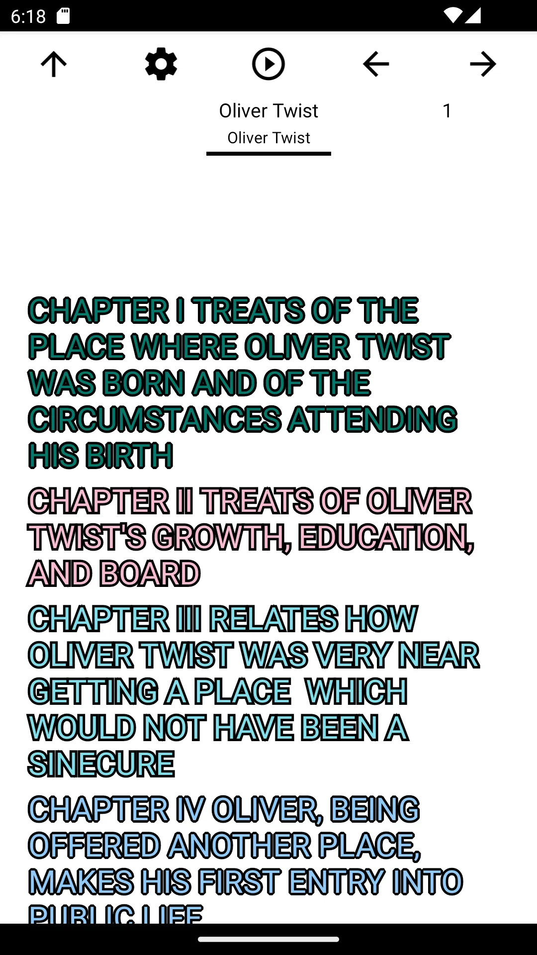 zBook: Oliver Twist | Indus Appstore | Screenshot