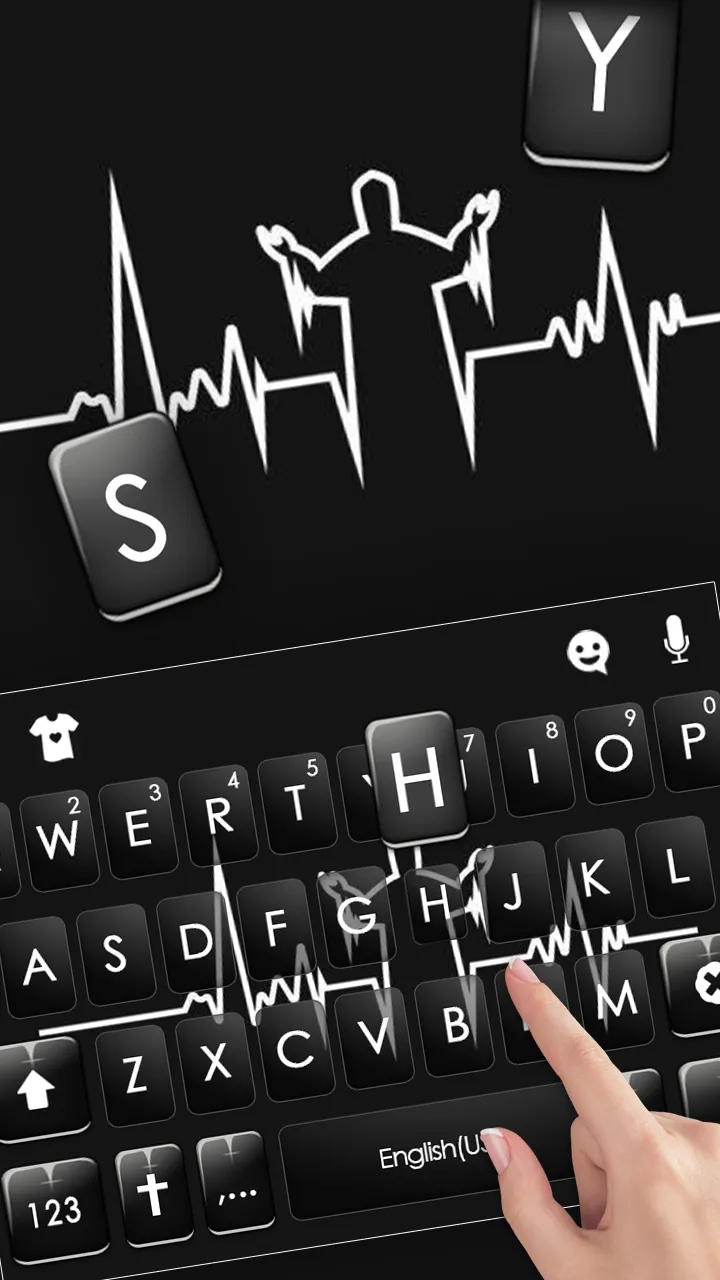 Jesus Heartbeat Keyboard Backg | Indus Appstore | Screenshot