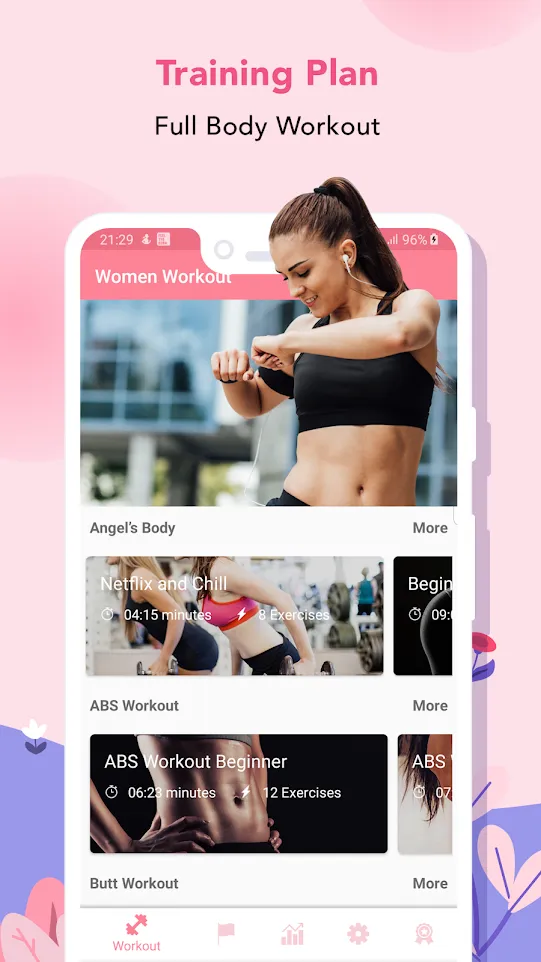 Female Fitness - Women Workout | Indus Appstore | Screenshot