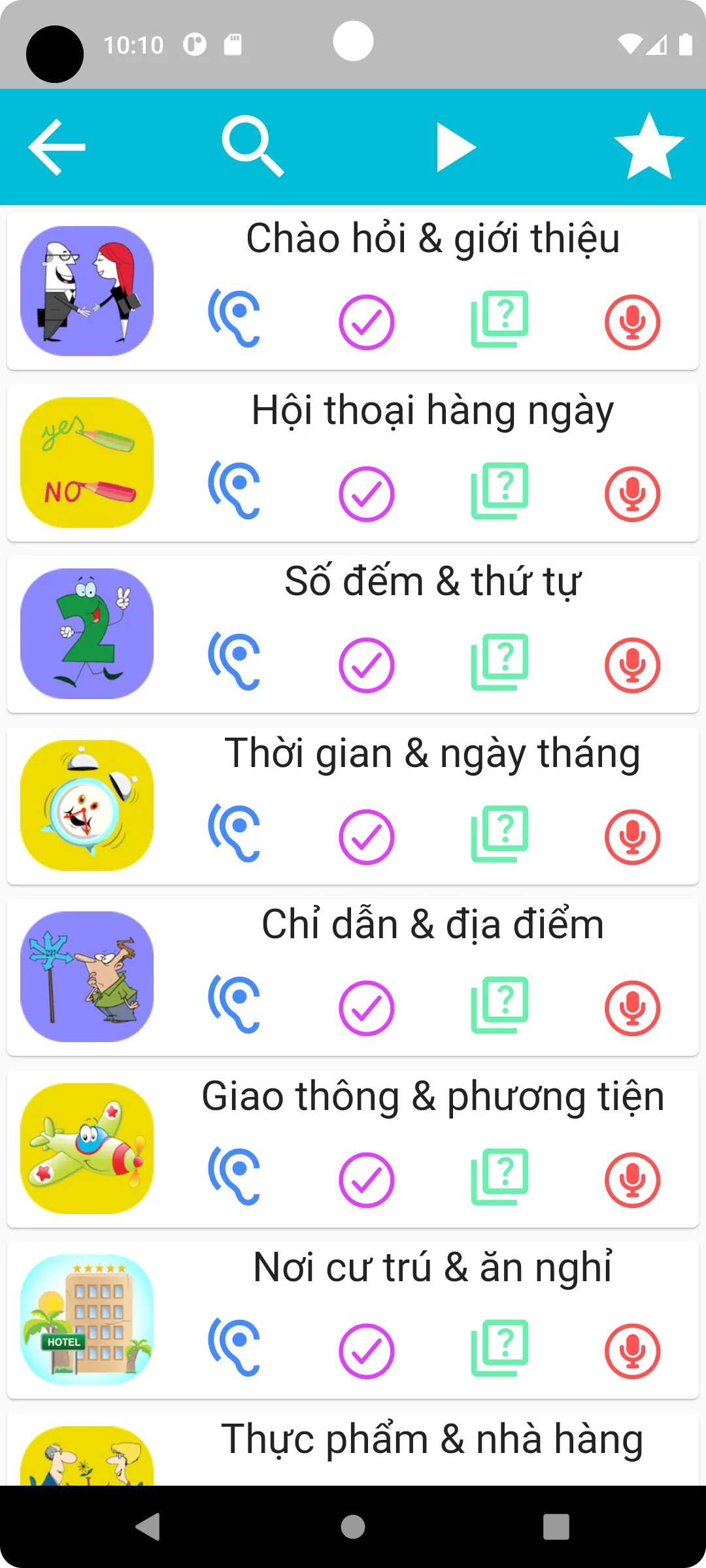 Học Tiếng Trung Giao Tiếp Pro | Indus Appstore | Screenshot