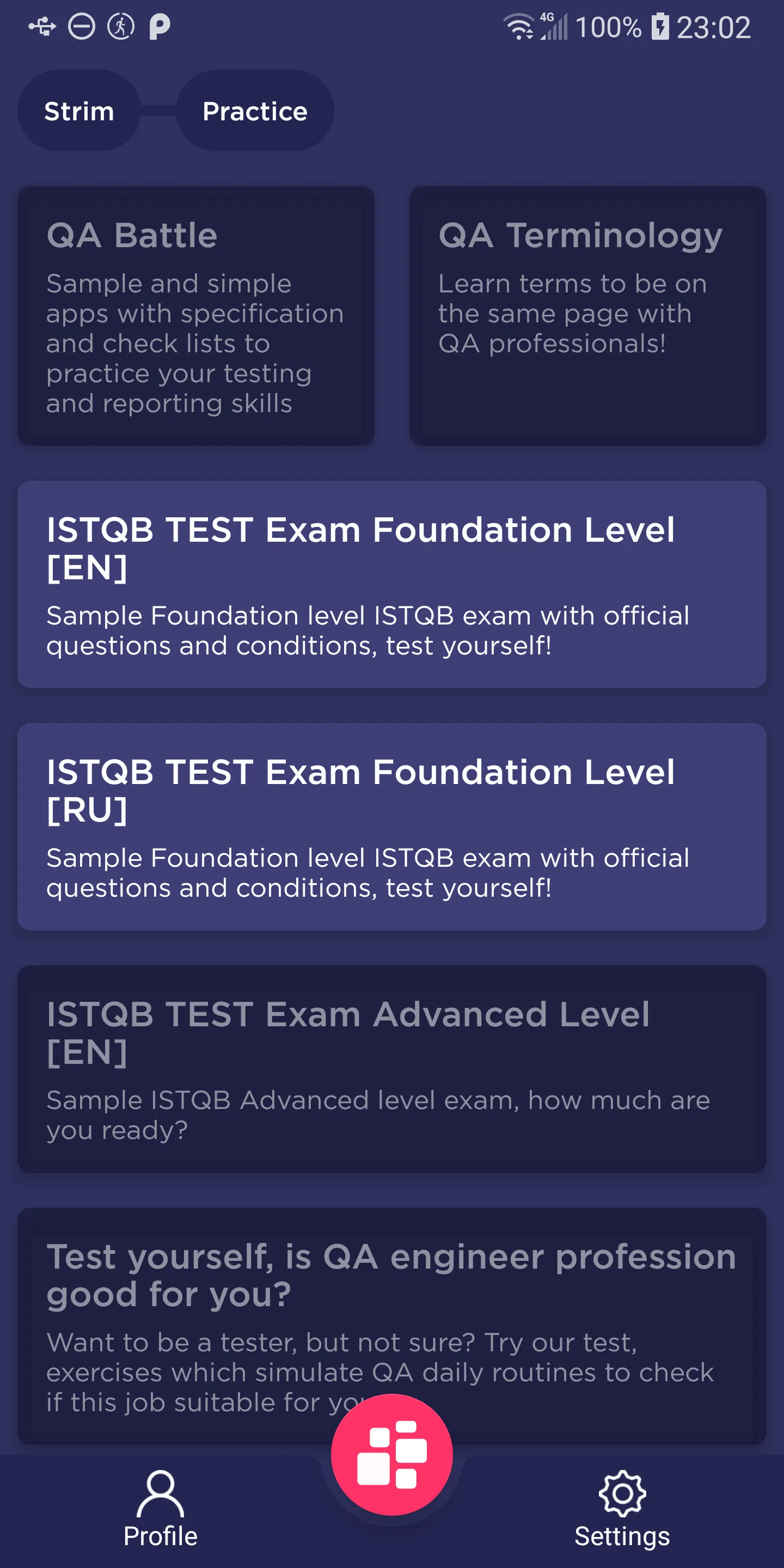 StrimQa — your QA educator | Indus Appstore | Screenshot