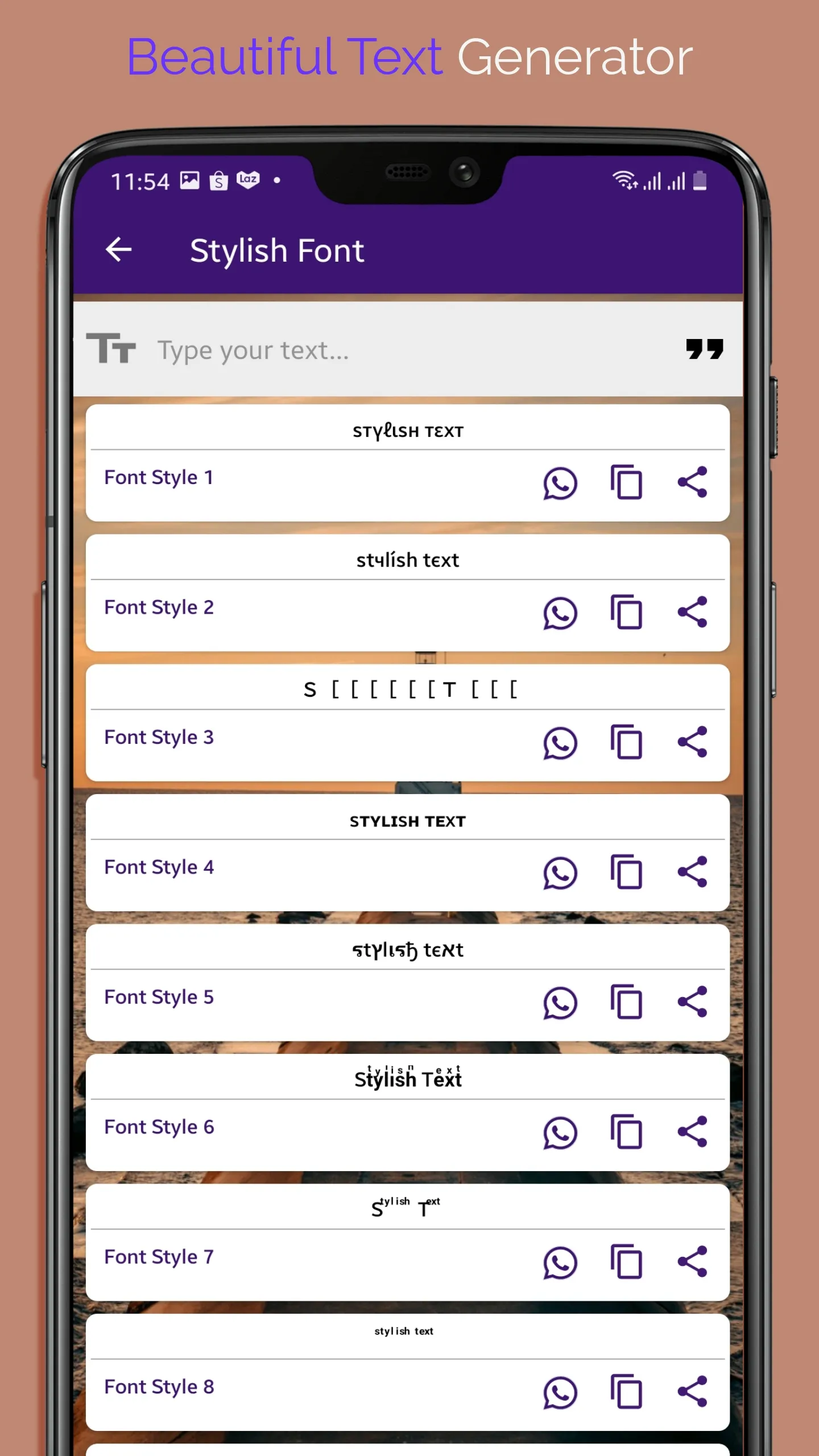 xText - Stylish Text Generator | Indus Appstore | Screenshot