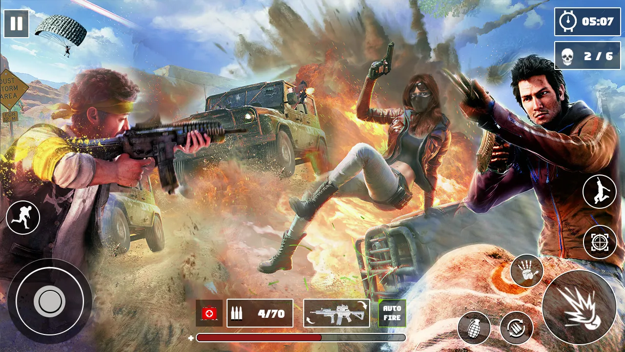 Survival Squad Fire battle PVP | Indus Appstore | Screenshot