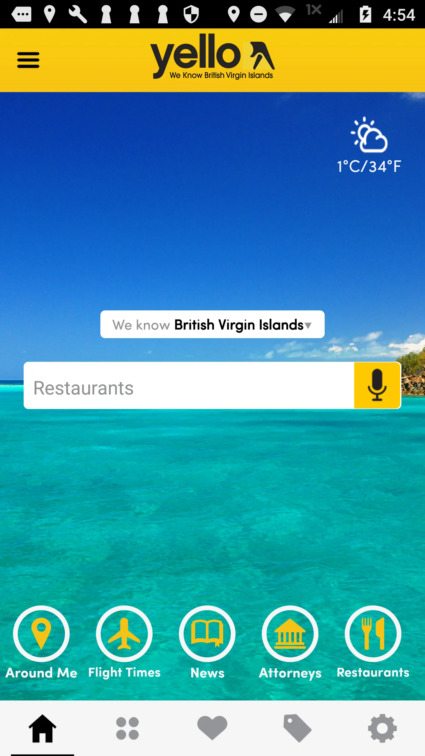 Find Yello -  BVI | Indus Appstore | Screenshot