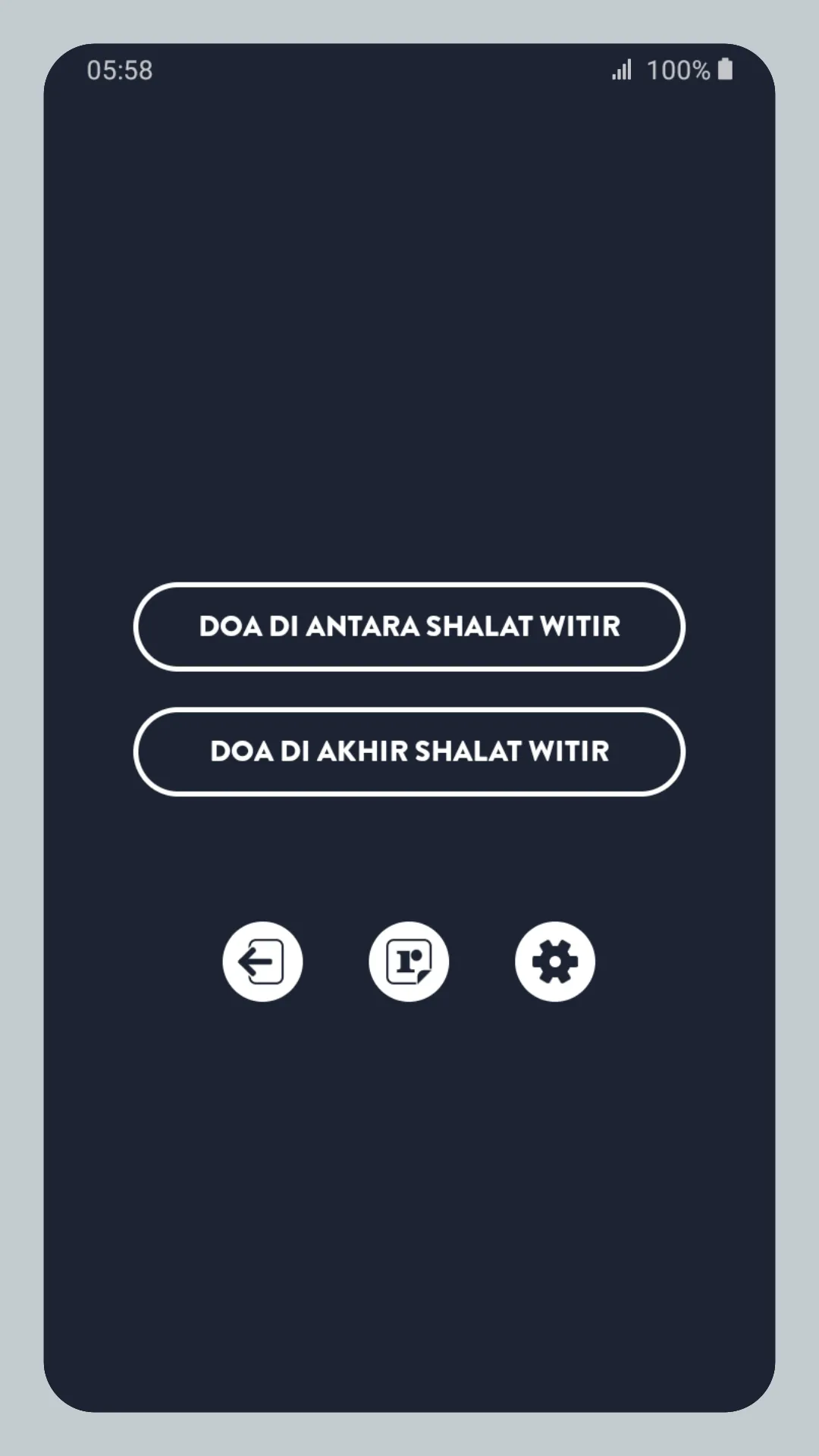 Doa Shalat Witir dan Terjemah | Indus Appstore | Screenshot