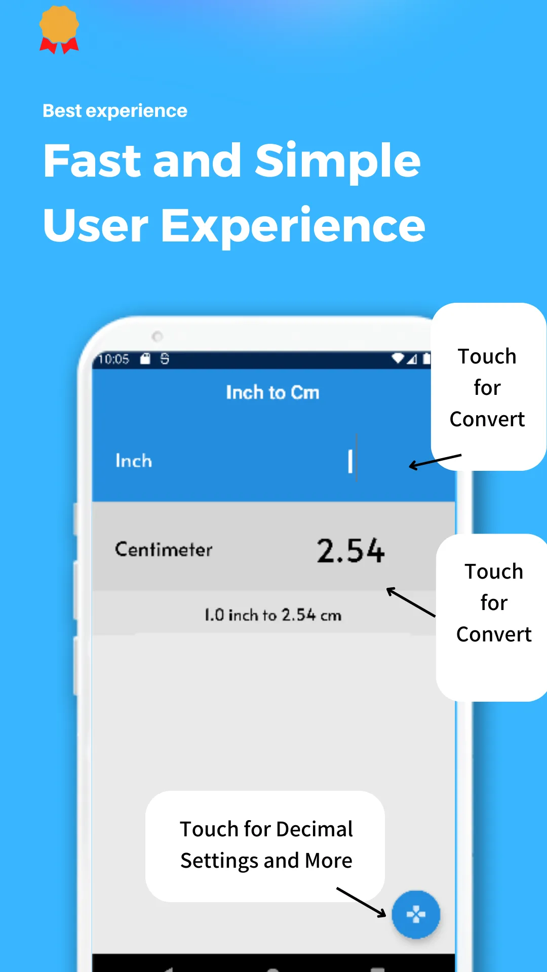 Inch to Cm Converter | Indus Appstore | Screenshot