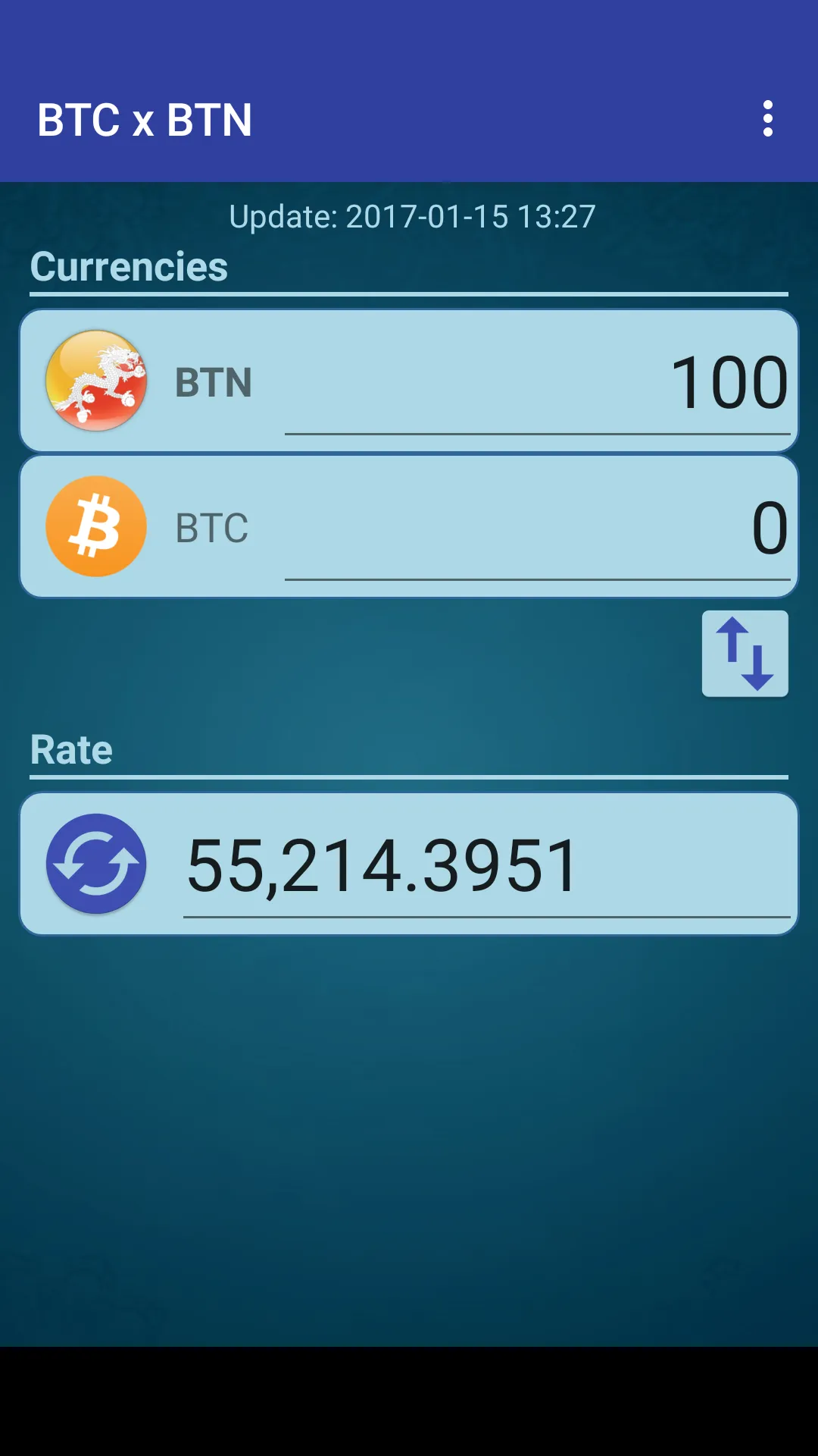 Bhutanese Ngultrum to Bitcoin | Indus Appstore | Screenshot