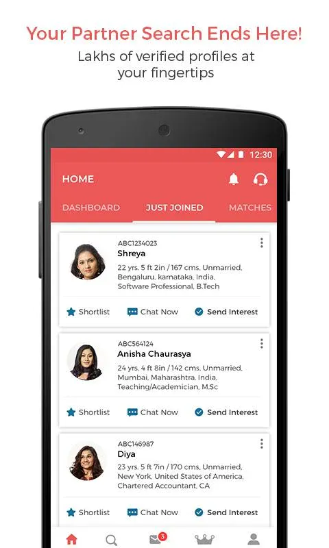 Jaiswal Matrimony - Marriage & Shaadi App | Indus Appstore | Screenshot