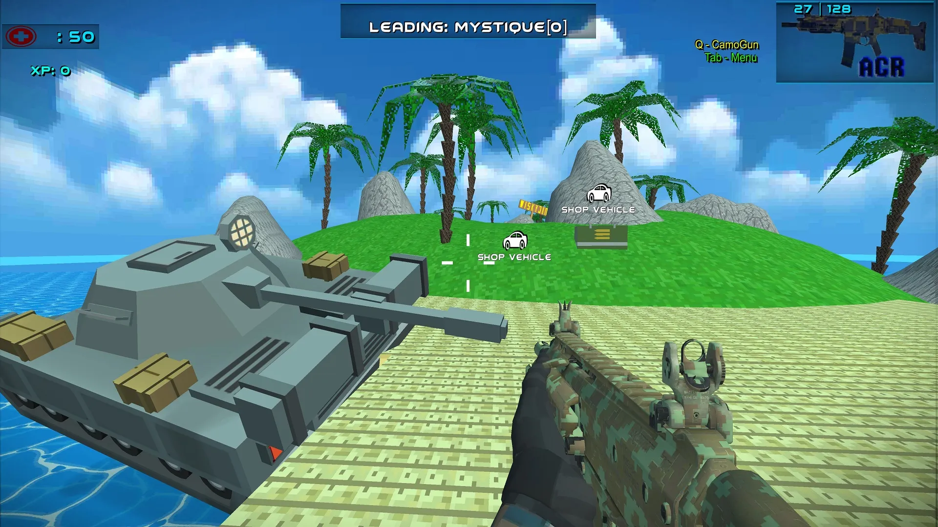 Blocky Combat SWAT Desert War | Indus Appstore | Screenshot