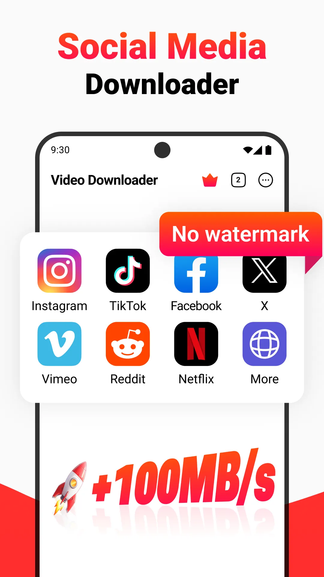 Video Downloader: Video Player | Indus Appstore | Screenshot