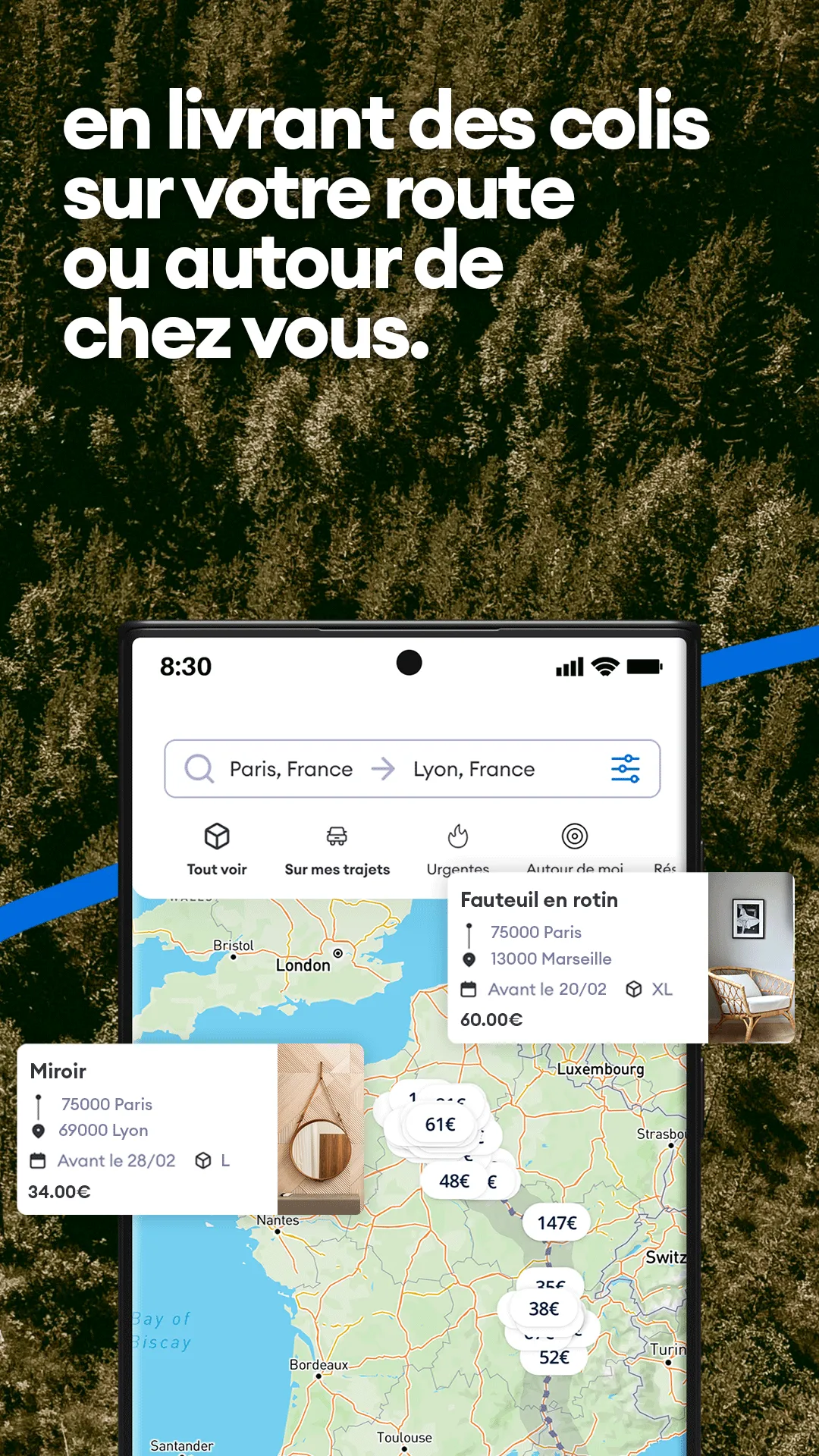 Cocolis, covoiturage de colis | Indus Appstore | Screenshot