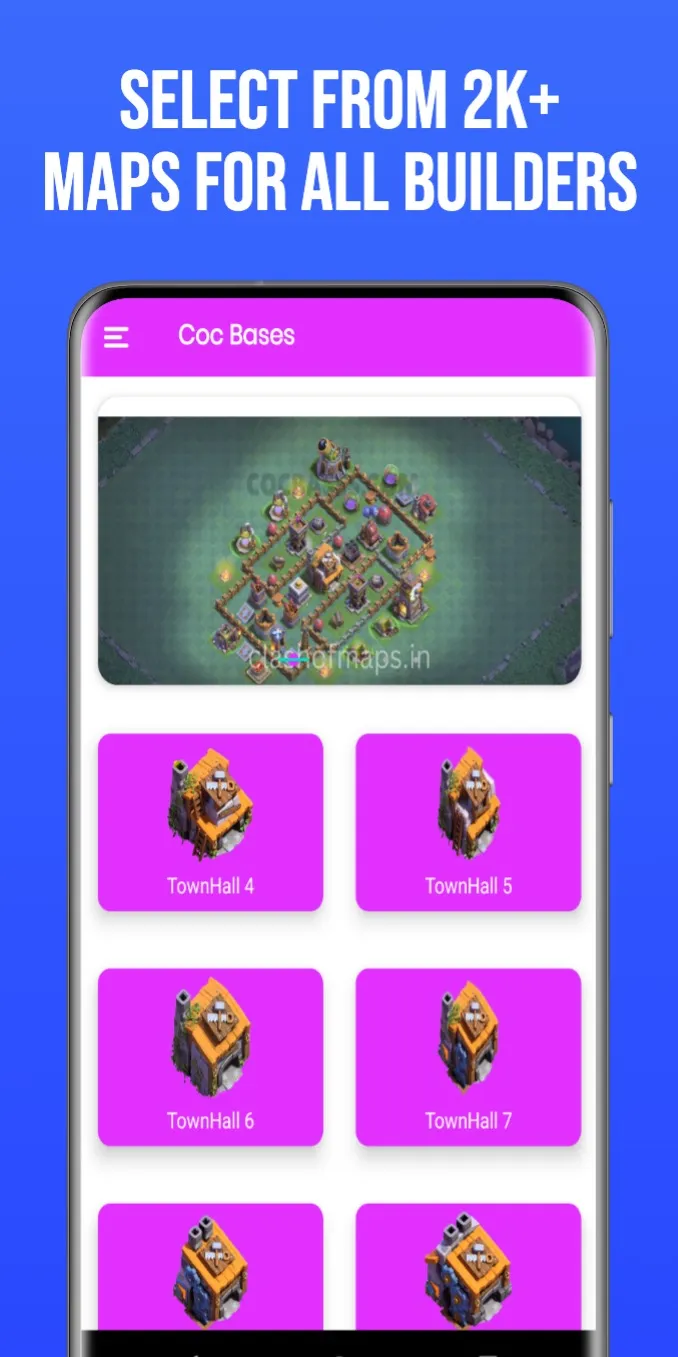 Coc Bases with Links | Indus Appstore | Screenshot