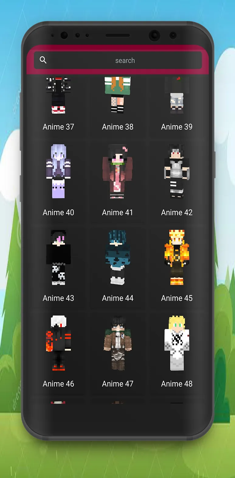 Anime Skins for Minecraft | Indus Appstore | Screenshot