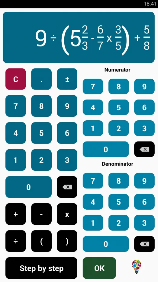 Fraction Calculator | Indus Appstore | Screenshot