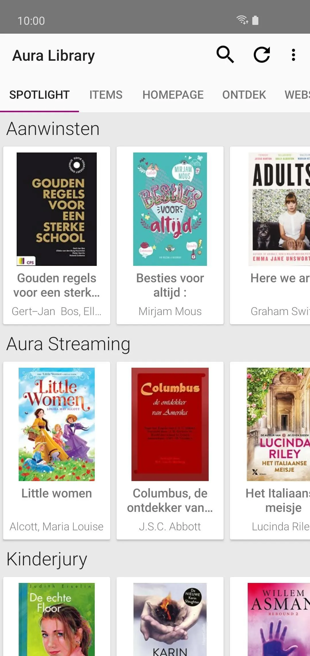 Aura Library | Indus Appstore | Screenshot