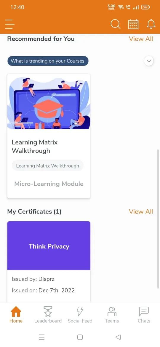 Learning Matrix | Indus Appstore | Screenshot