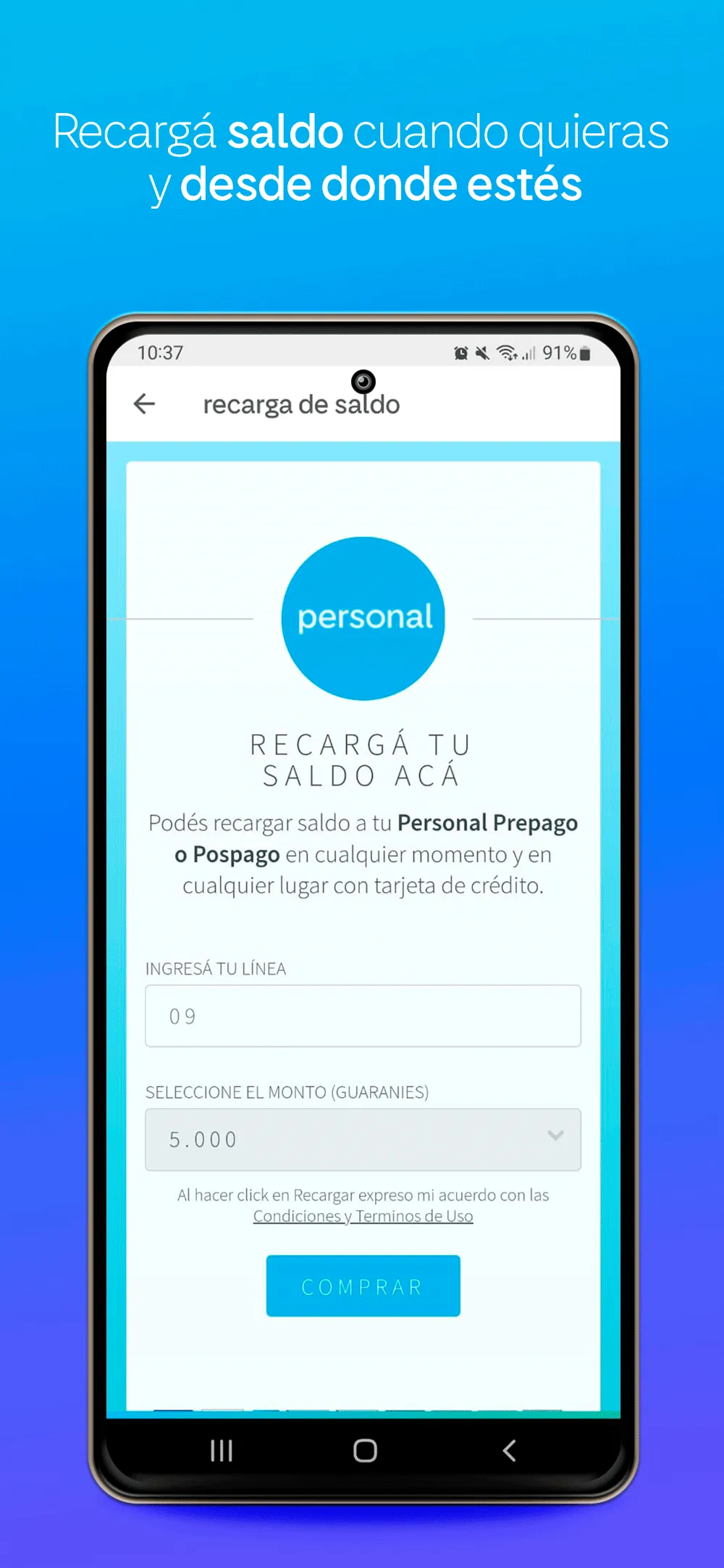 Tienda Personal - Paraguay | Indus Appstore | Screenshot