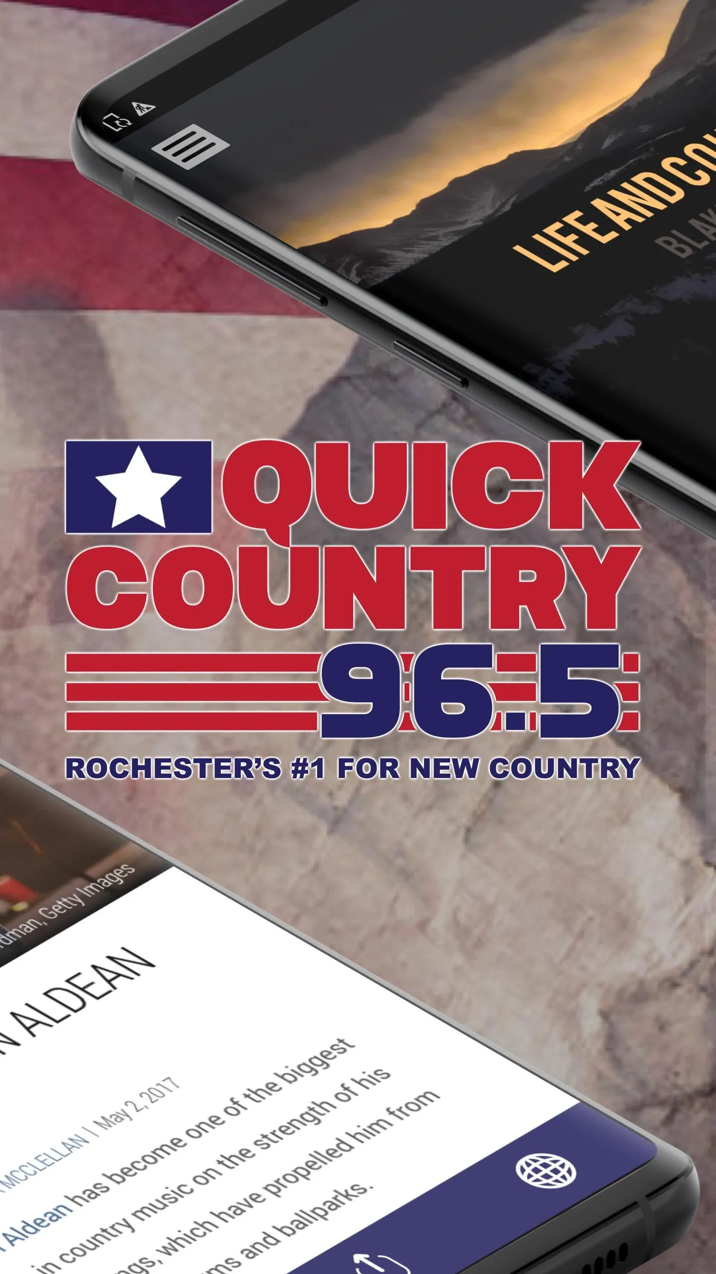 Quick Country 96.5 (KWWK) | Indus Appstore | Screenshot