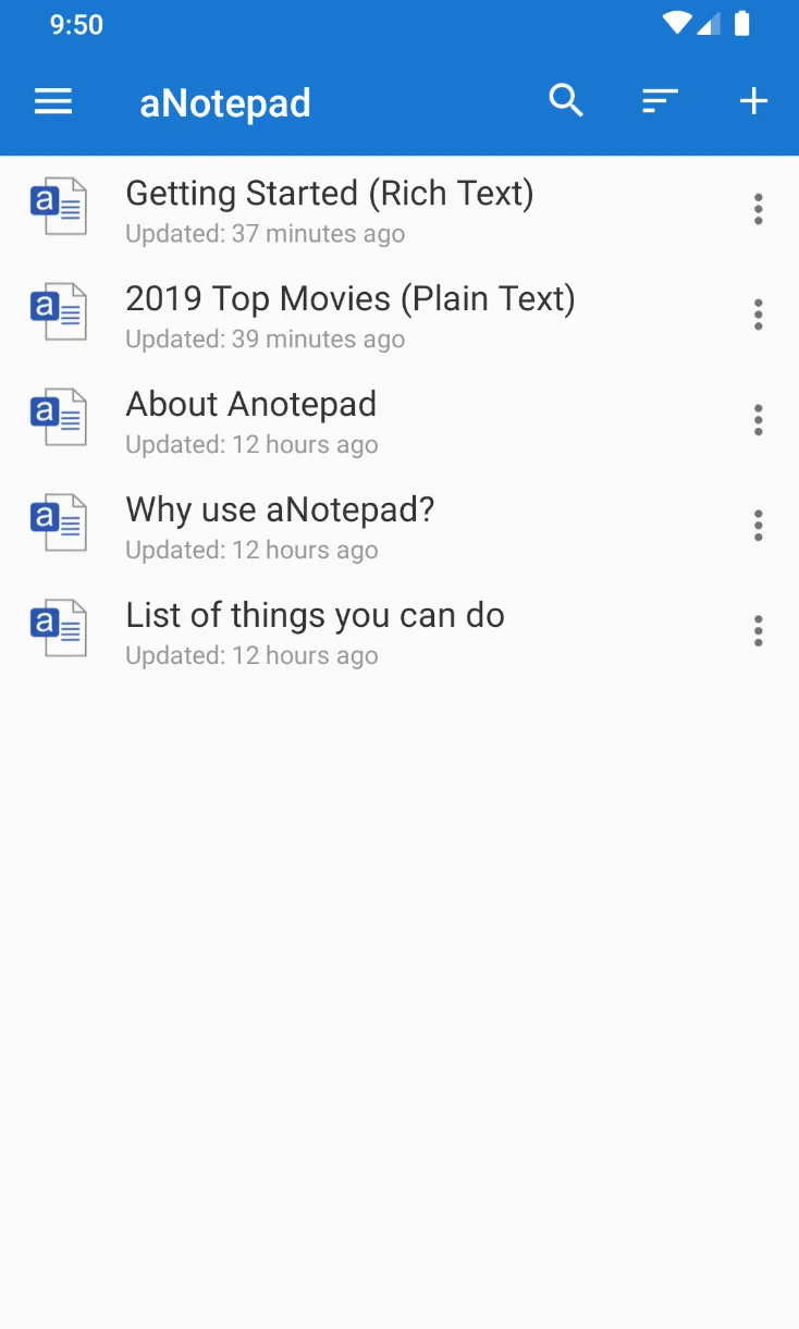 a Notepad - Take & Share Notes | Indus Appstore | Screenshot