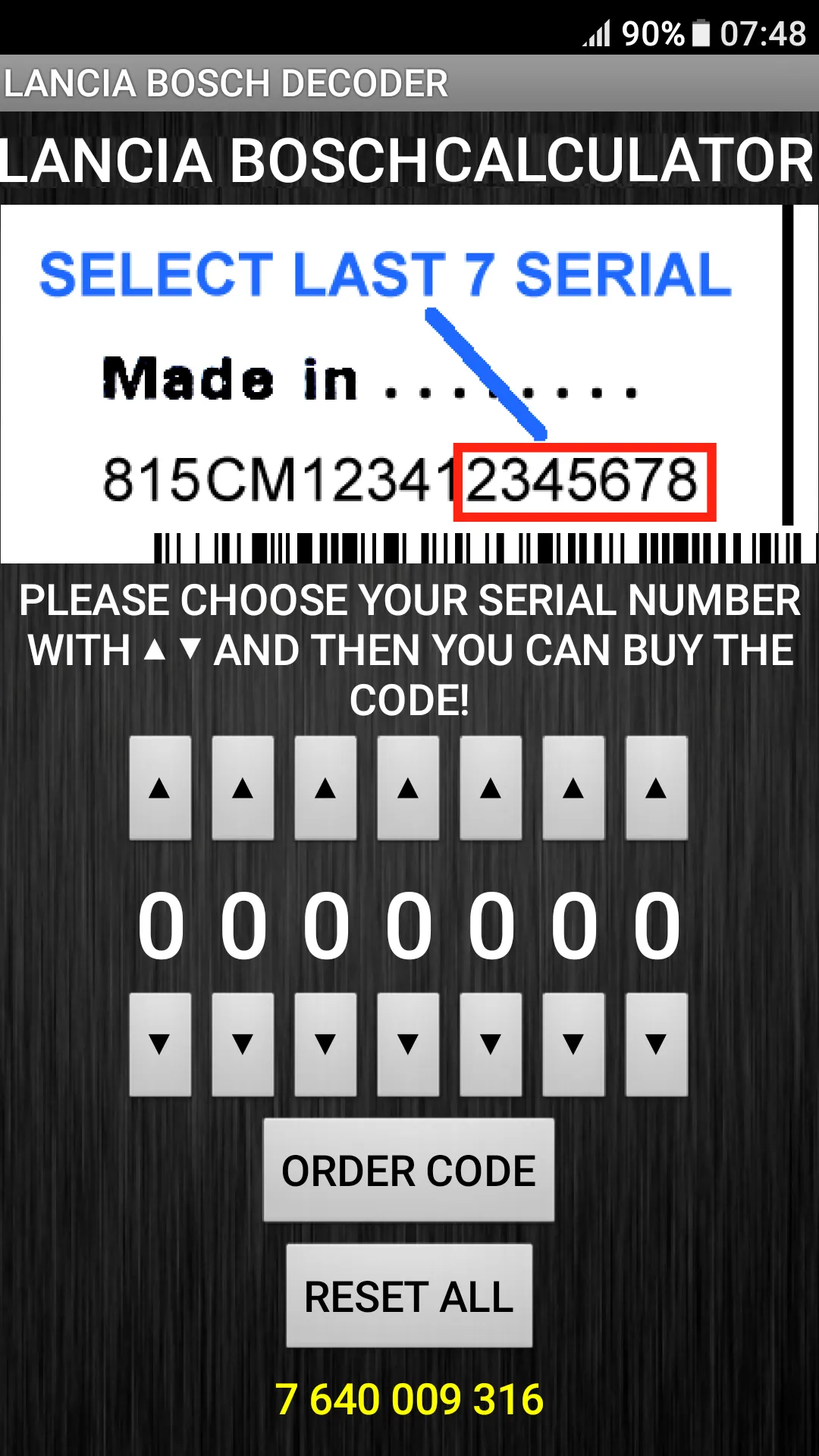 Bosch Lancia Radio Code Decode | Indus Appstore | Screenshot