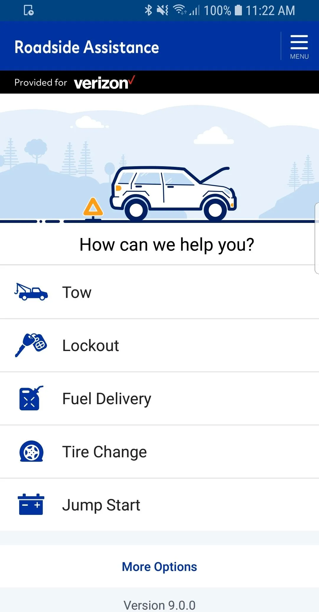 Verizon Roadside Assistance | Indus Appstore | Screenshot