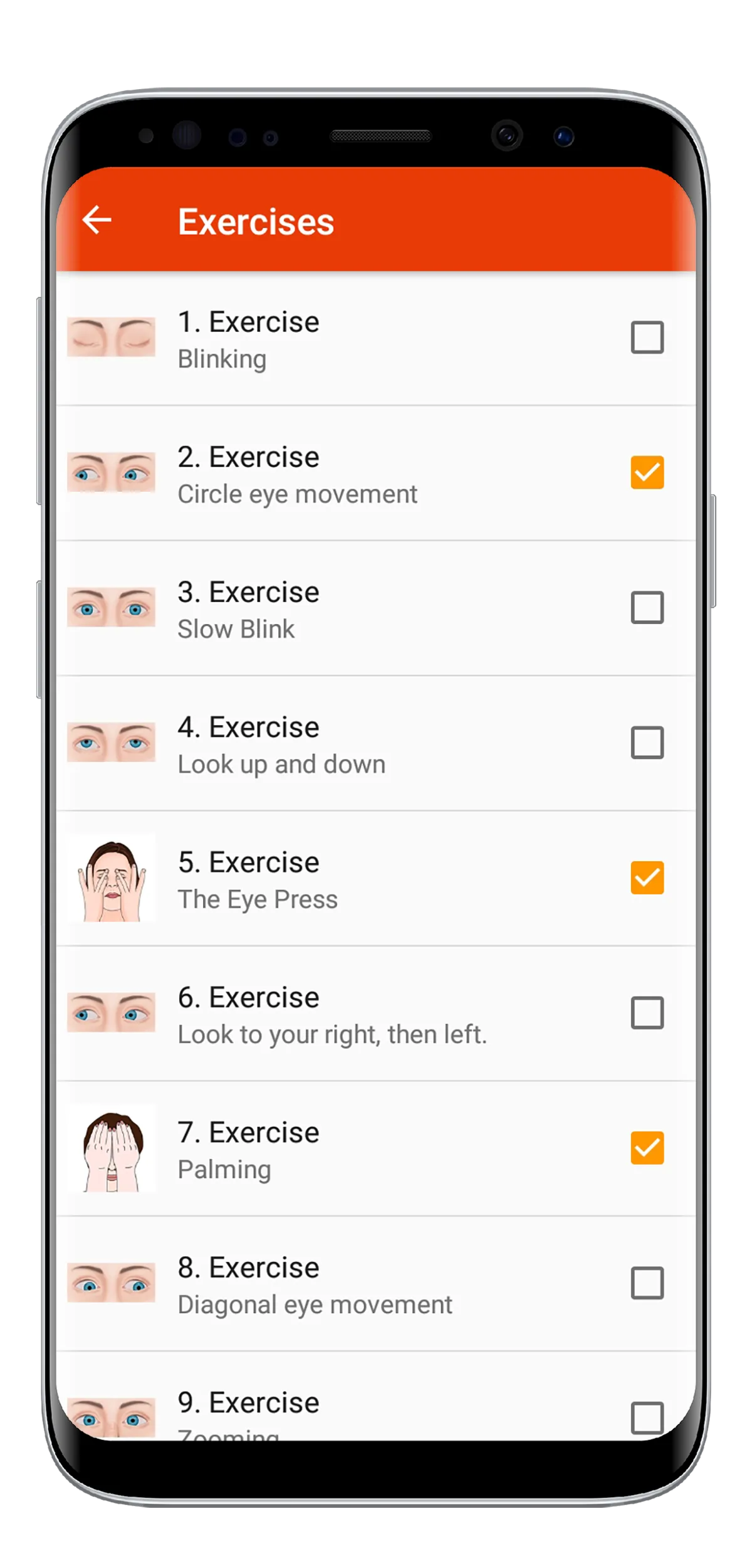 Eye exercises: workout vision. | Indus Appstore | Screenshot