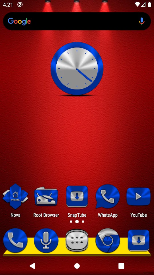 Blue Icon Pack | Indus Appstore | Screenshot