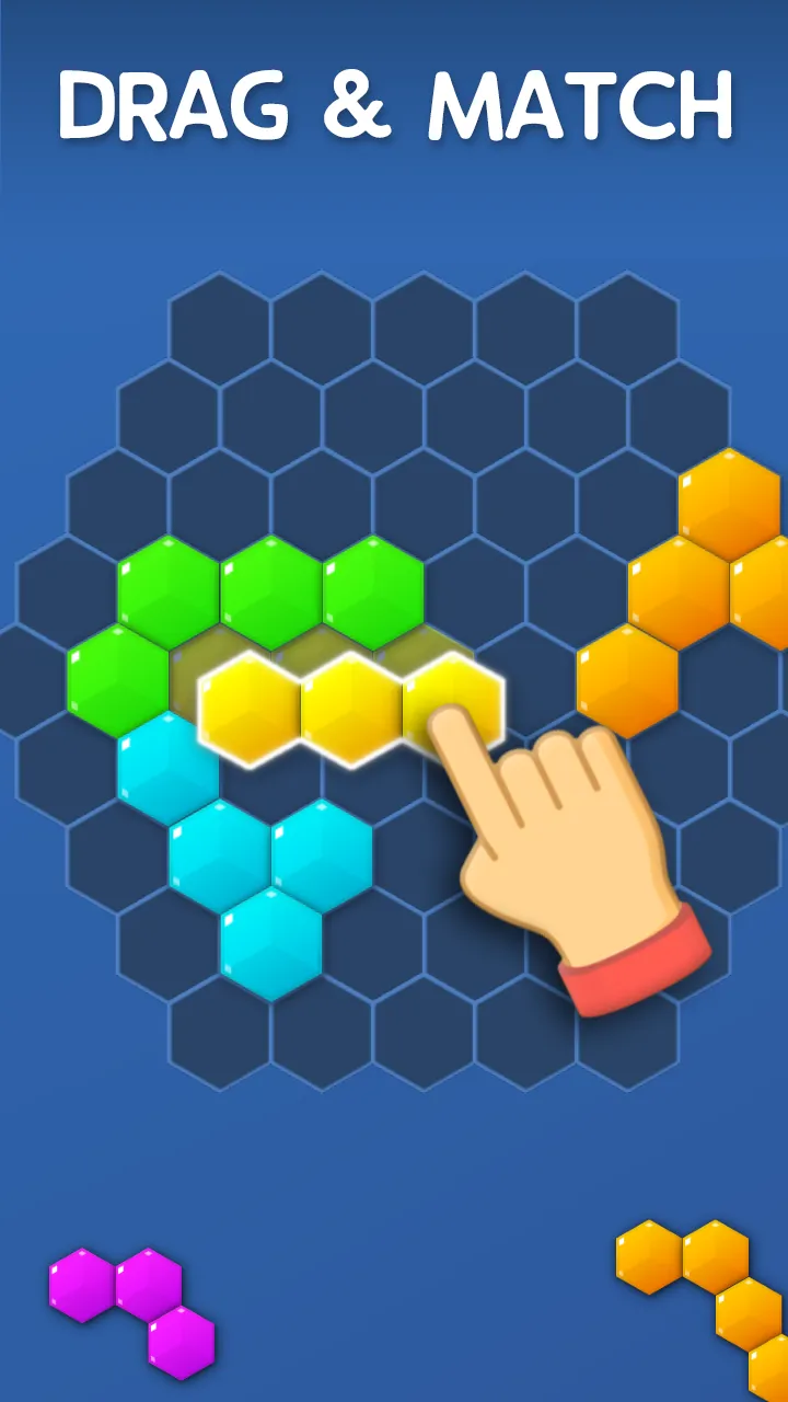 Hex Puzzle: Hexagon Merge Bloc | Indus Appstore | Screenshot