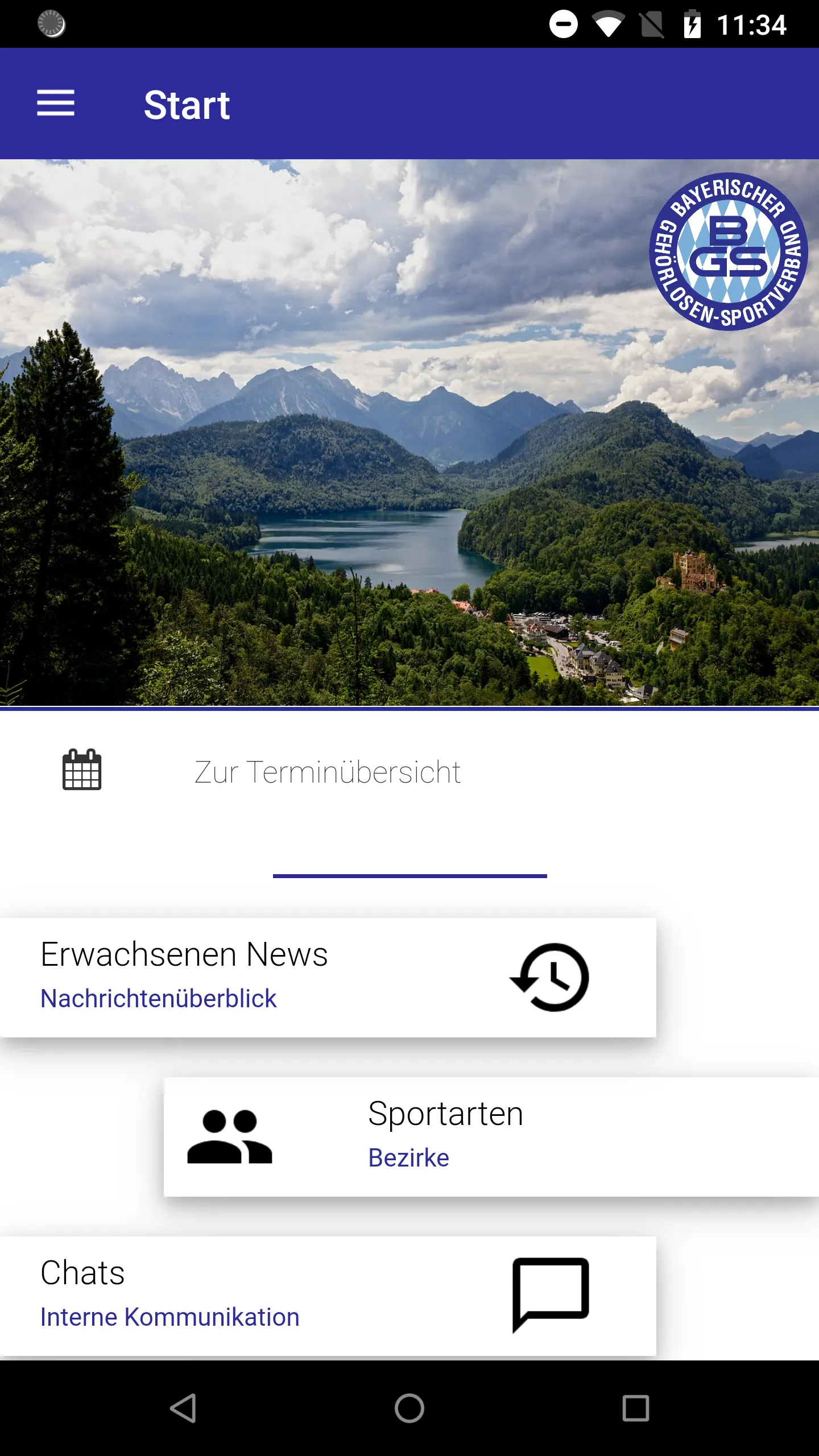 Bay. Gehörlosen-Sportverband | Indus Appstore | Screenshot