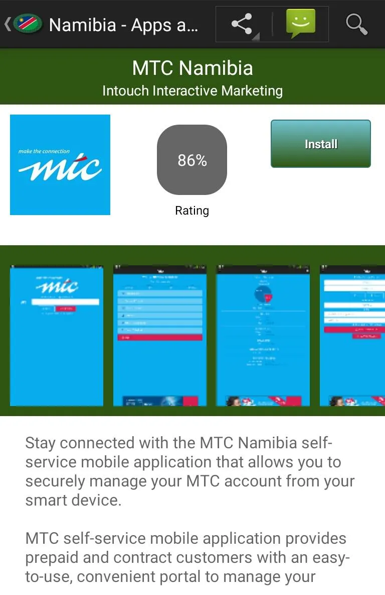 Namibian apps | Indus Appstore | Screenshot