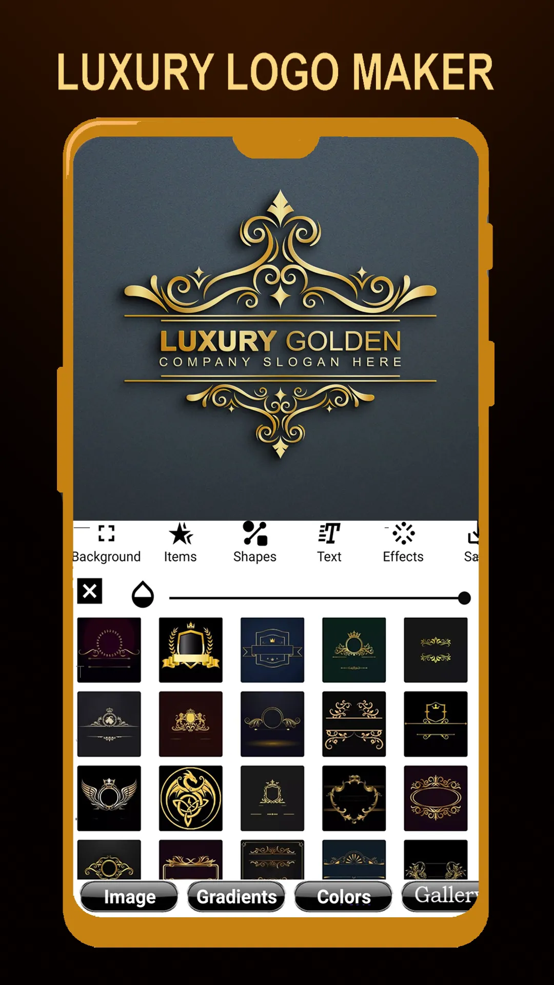 Luxury Logo maker, Logo Design | Indus Appstore | Screenshot