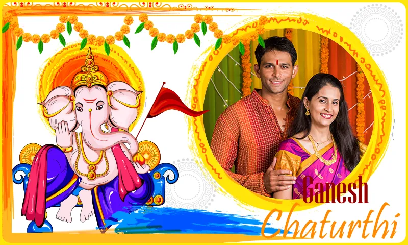 Ganesh Chaturthi Photo Frames | Indus Appstore | Screenshot