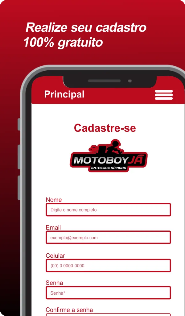 Motoboy Já - Cliente | Indus Appstore | Screenshot