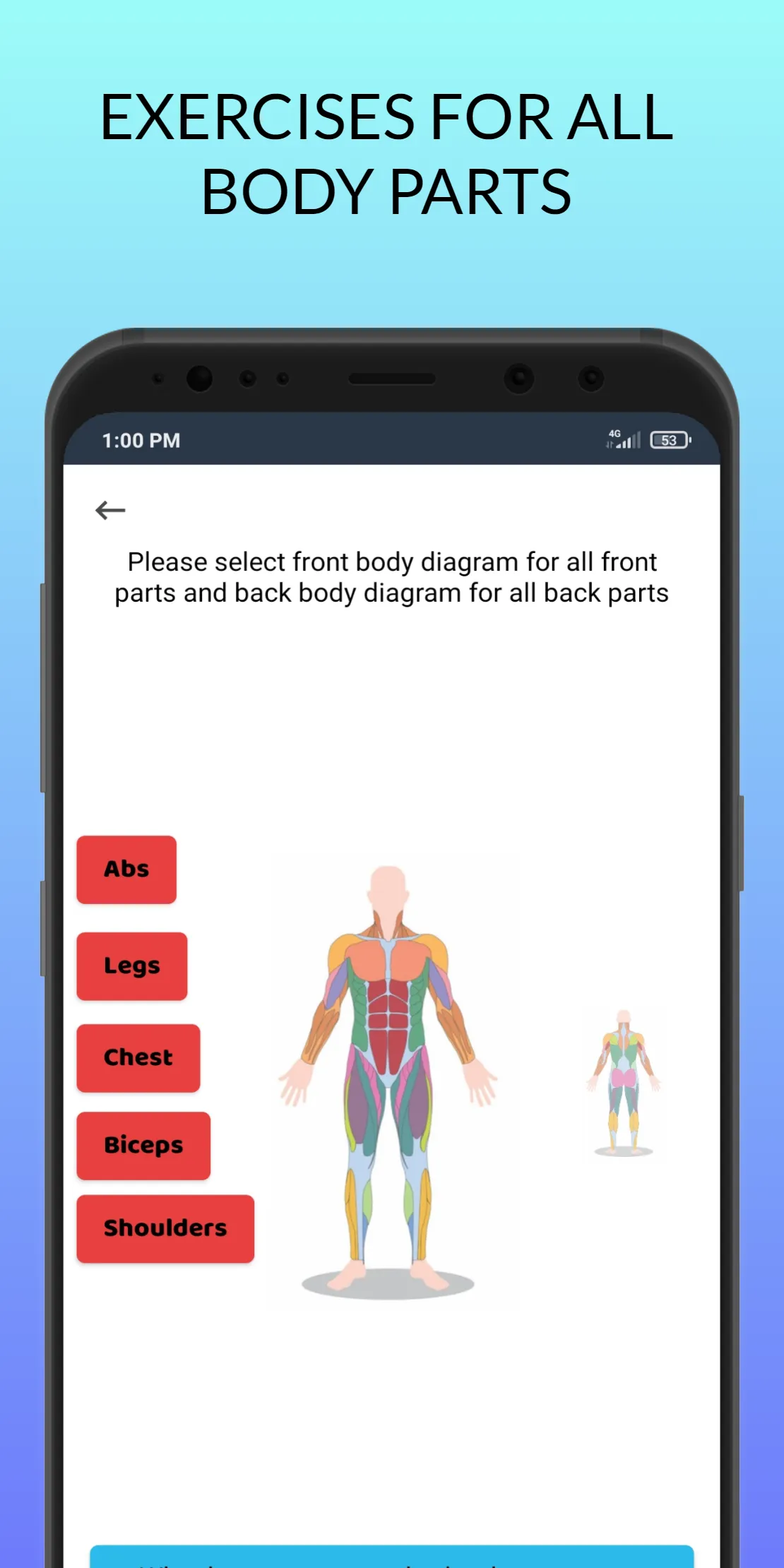 Gym Workout Offline Exercises | Indus Appstore | Screenshot