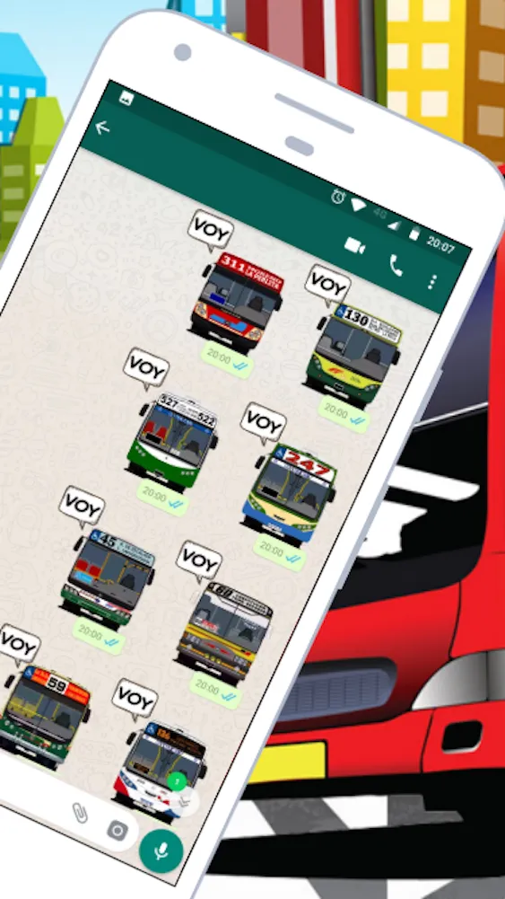 Stickers de Transportes | Indus Appstore | Screenshot