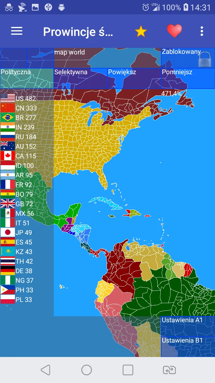 World Provinces. Empire. Maps. | Indus Appstore | Screenshot