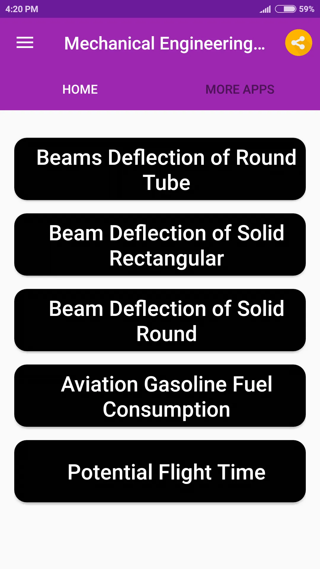 Mechanical Engineering Formula | Indus Appstore | Screenshot