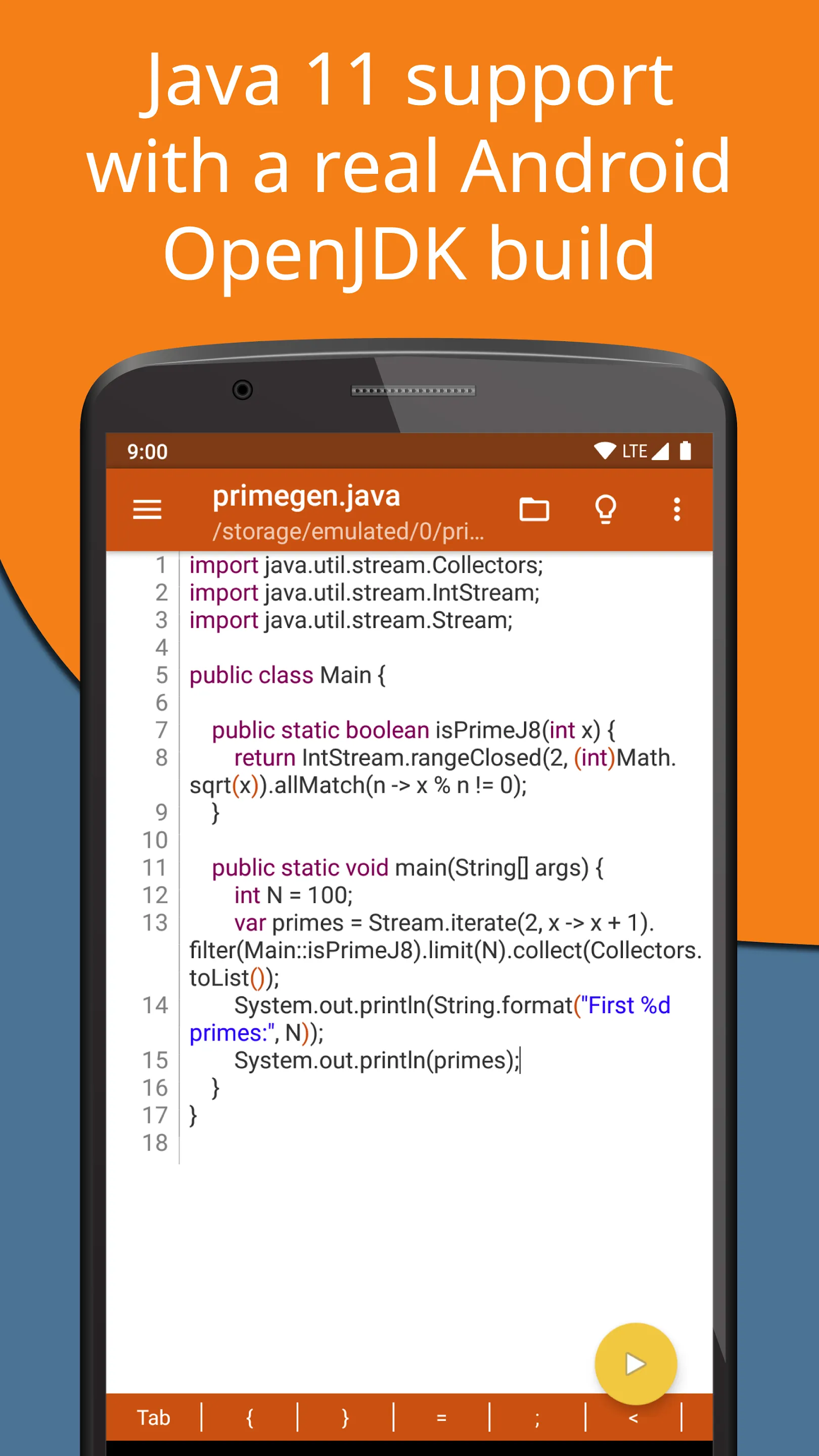 Jvdroid - IDE for Java | Indus Appstore | Screenshot