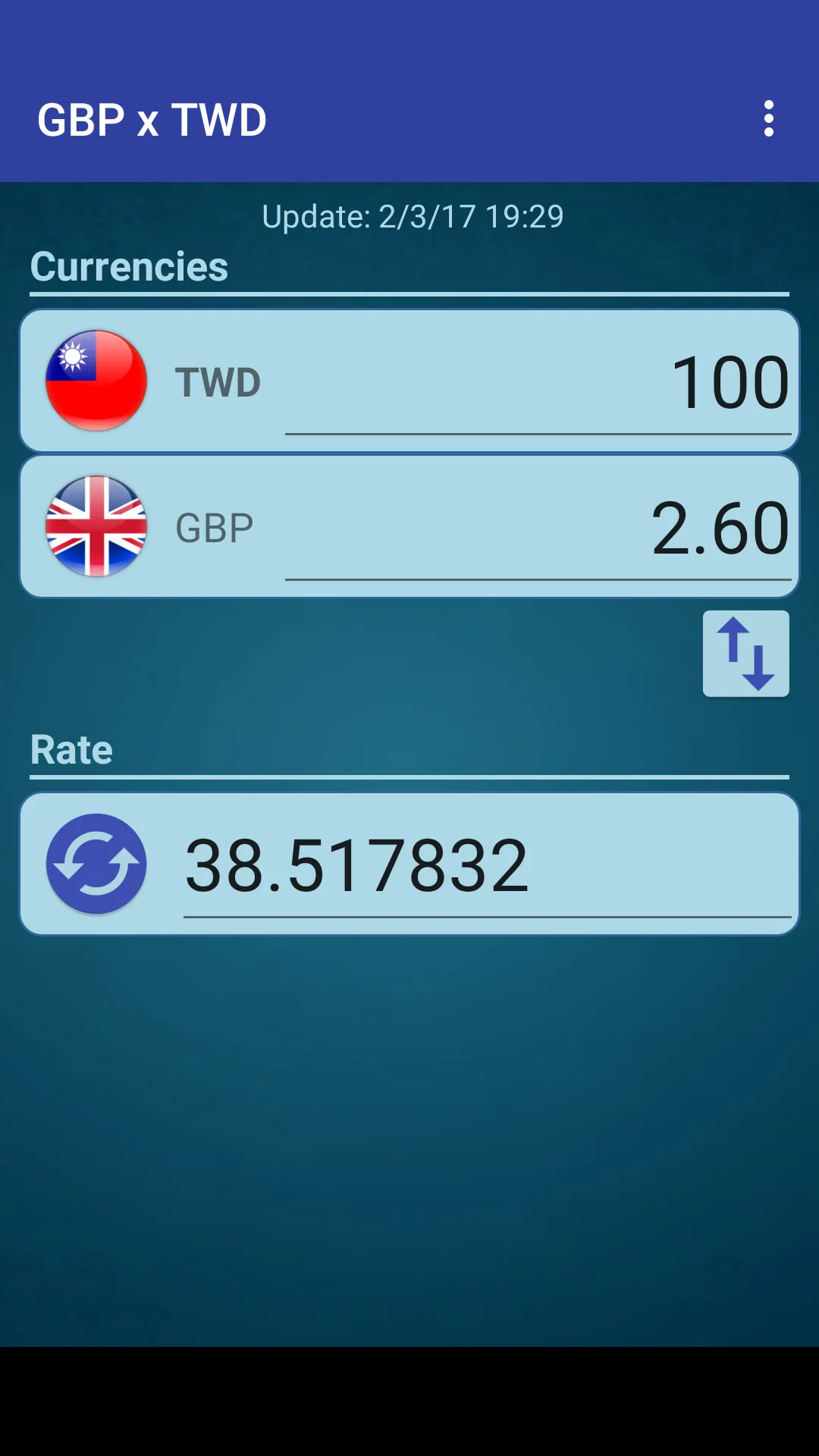 Pound GBP x New Taiwan Dollar | Indus Appstore | Screenshot