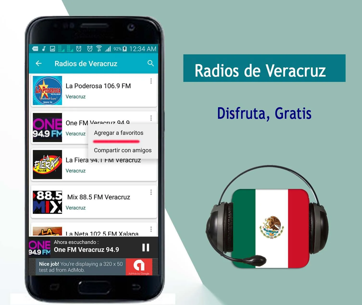 Radios de Veracruz | Indus Appstore | Screenshot