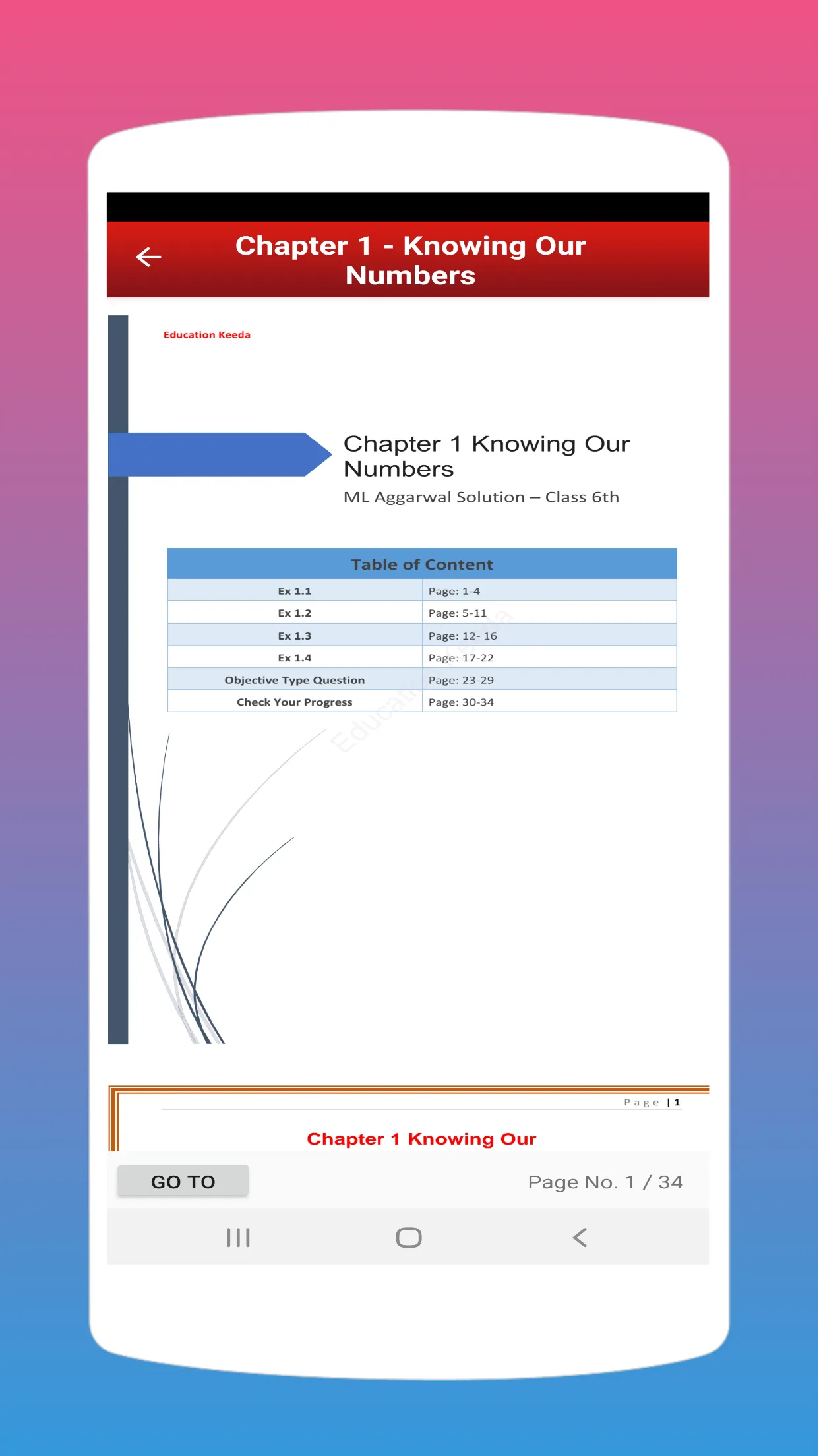 ML Aggarwal Math Solutions | Indus Appstore | Screenshot