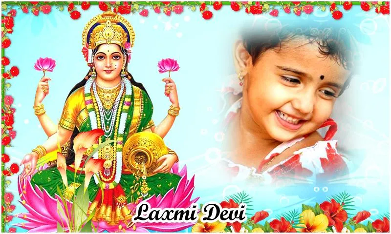 God Lakshmi Devi Photo Frames | Indus Appstore | Screenshot