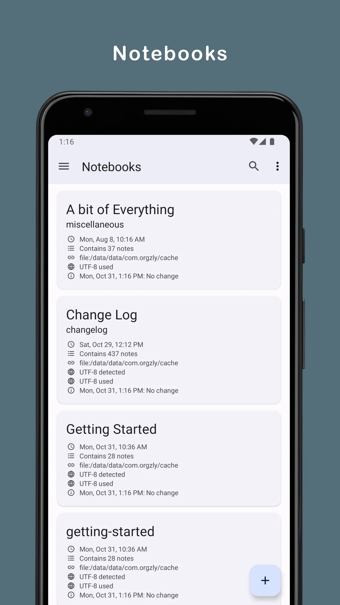 Orgzly: Notes & To-Do Lists | Indus Appstore | Screenshot