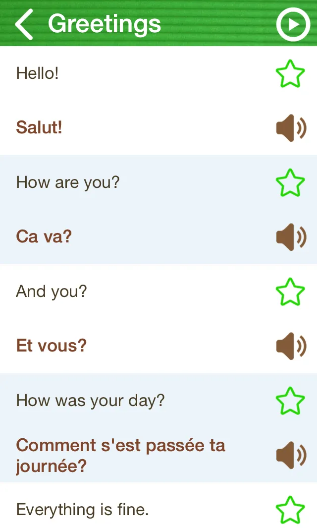 Learn French Phrasebook | Indus Appstore | Screenshot