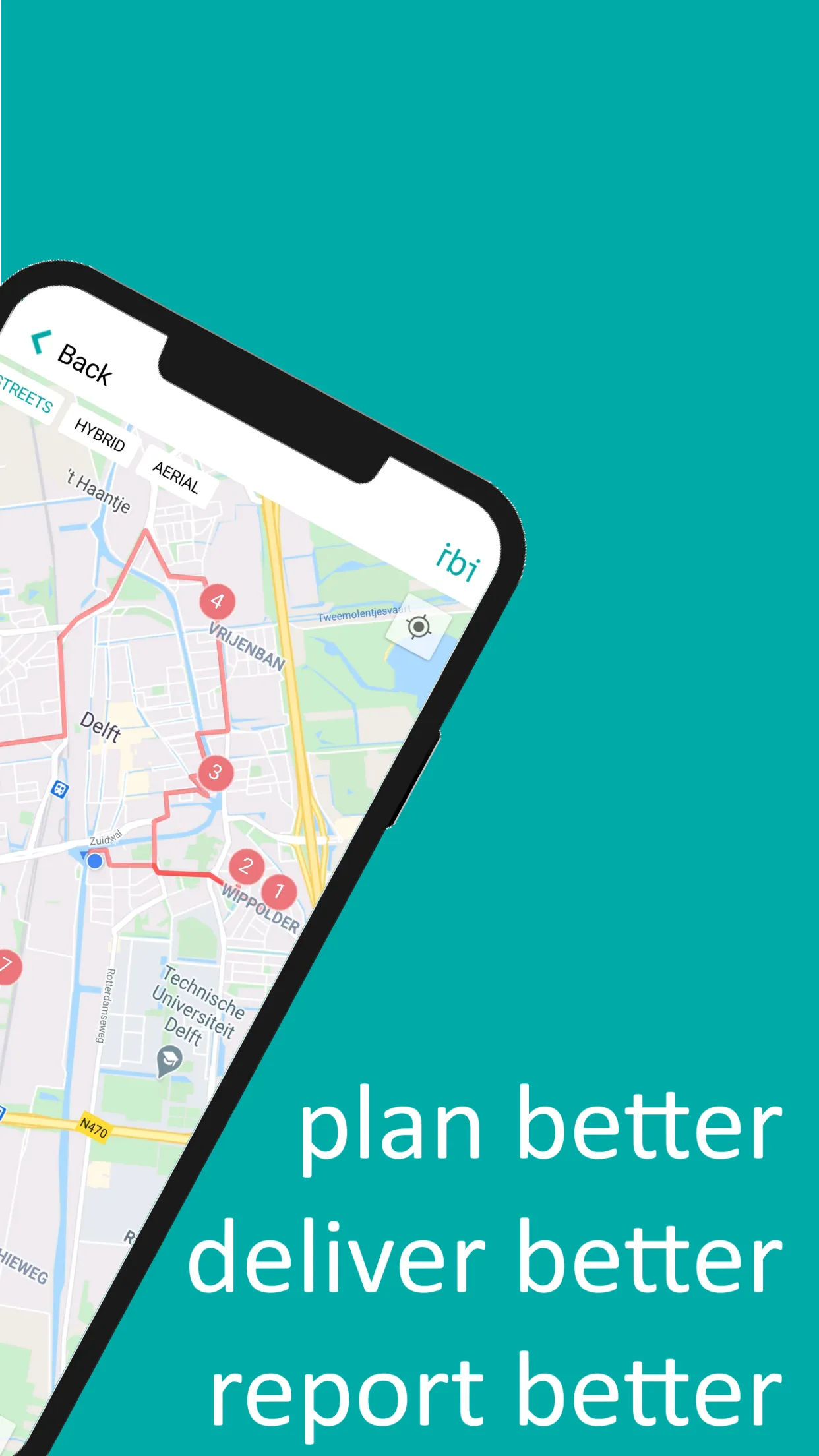 IBI - delivery route planner | Indus Appstore | Screenshot