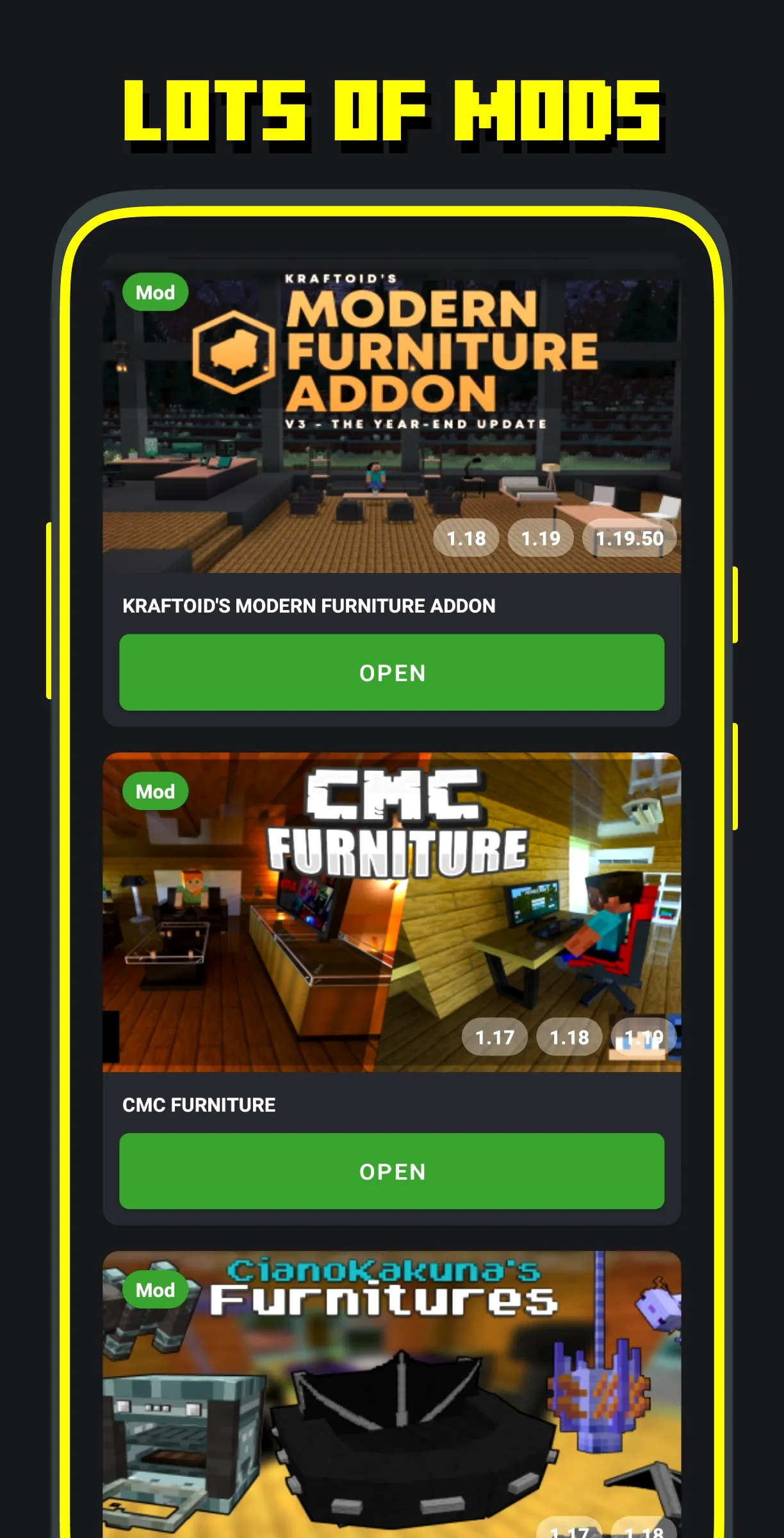 Furniture mod for Minecraft PE | Indus Appstore | Screenshot