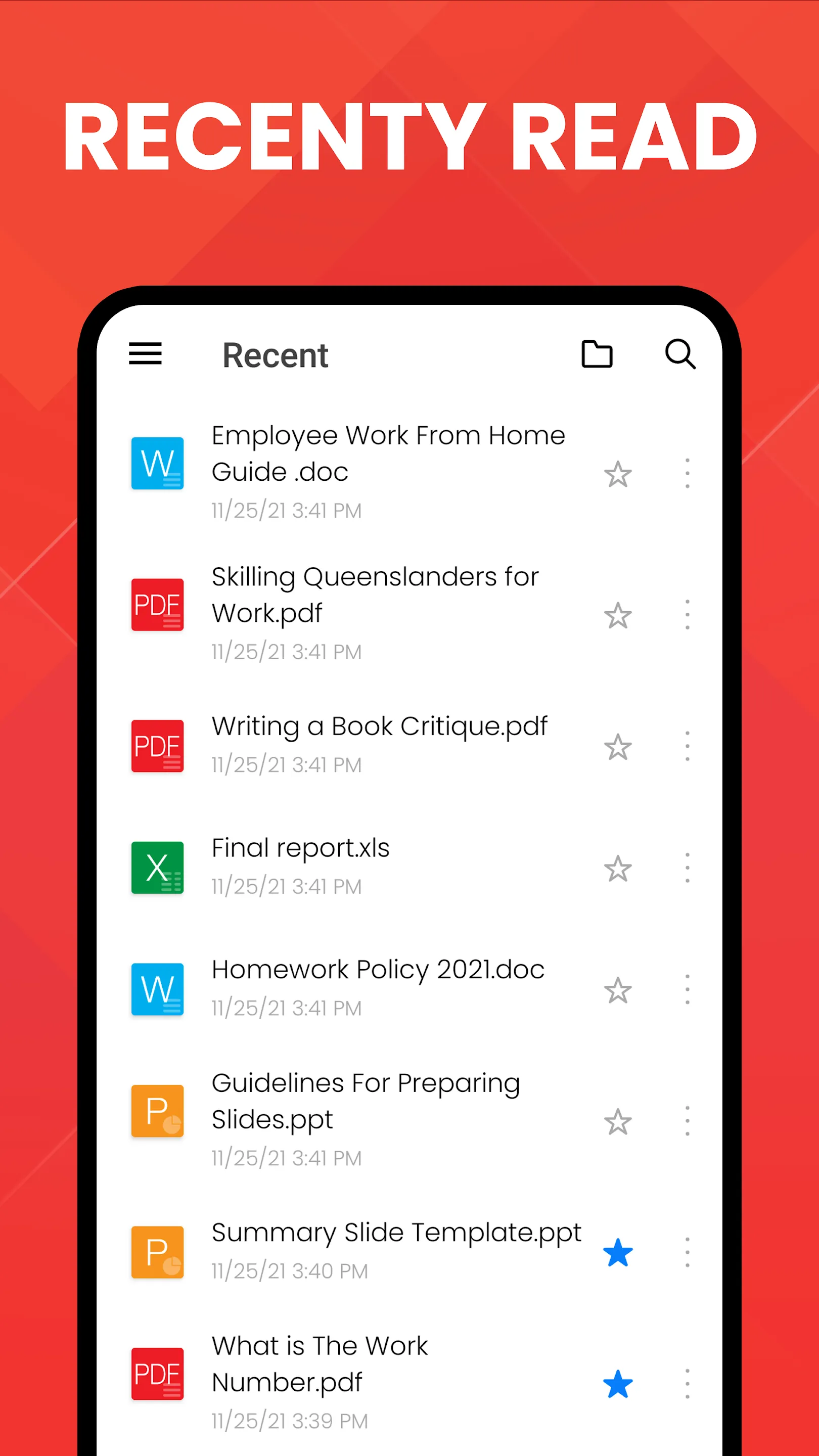 All Document Reader: PDF, Word | Indus Appstore | Screenshot