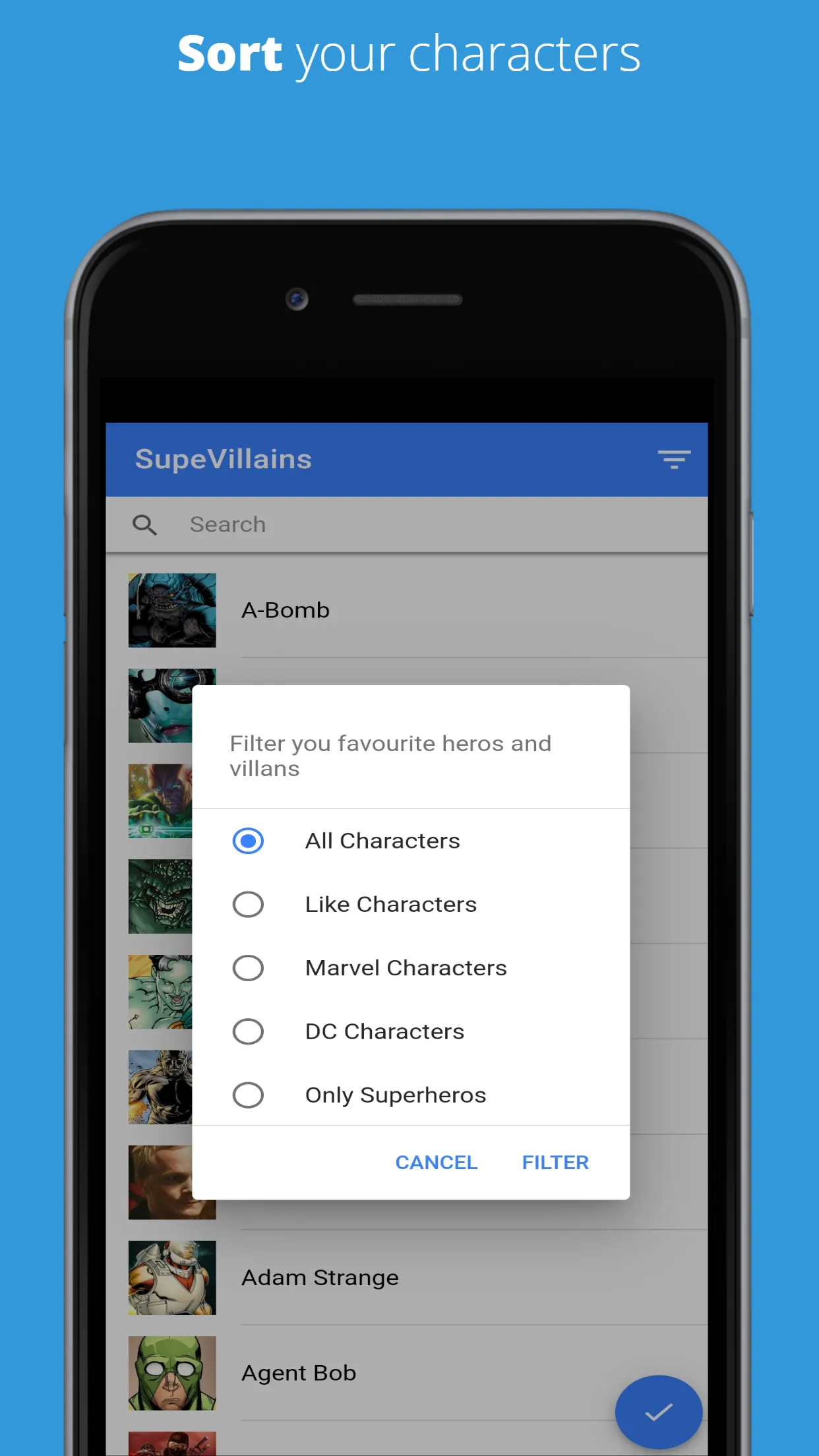 Supevillains : Comic world her | Indus Appstore | Screenshot